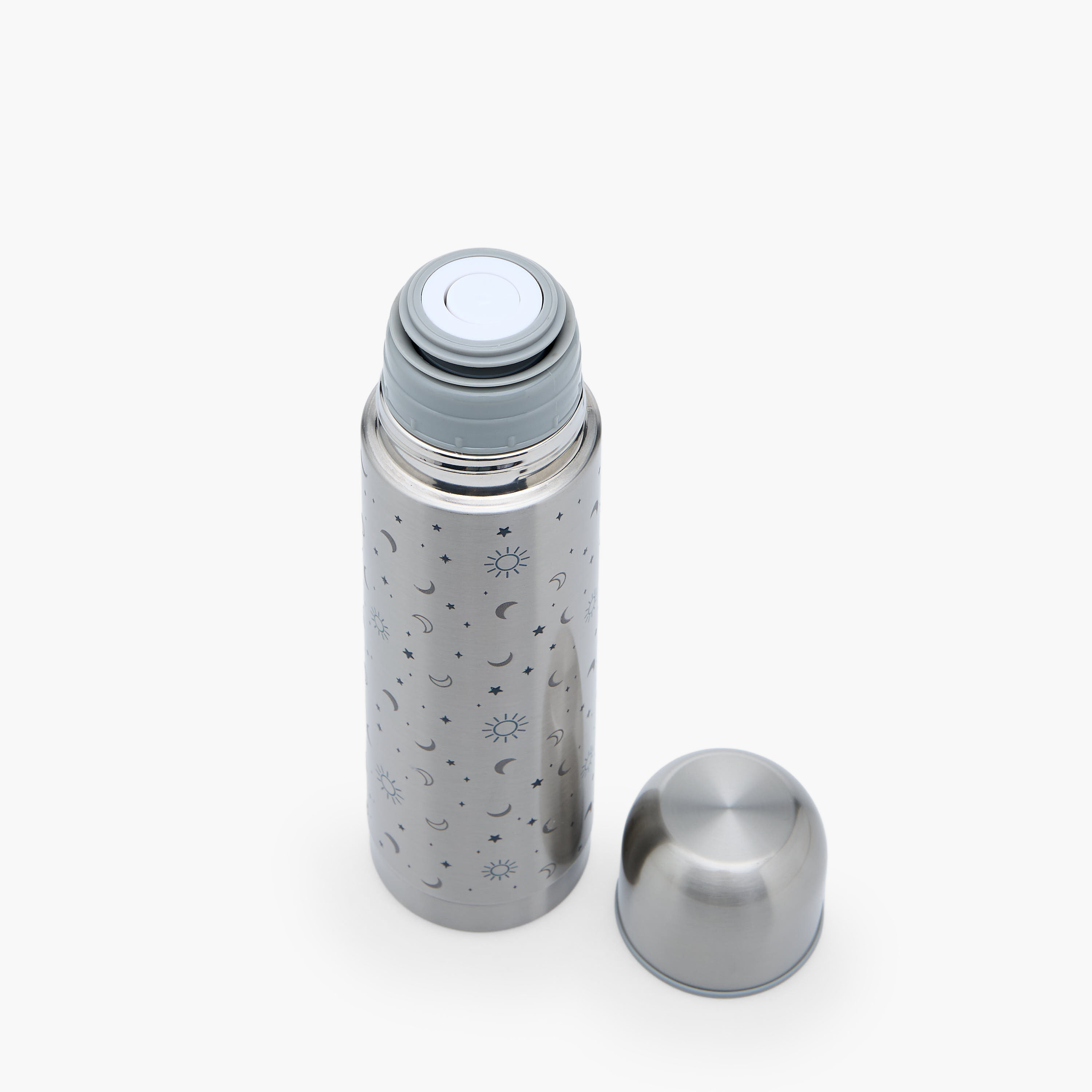 Juniors Celestial Print Stainless Steel Water Bottle with Wide Mouth and Vacuum Insulation - 500 ml-baby-feeding-mealtimeessentials-image-4