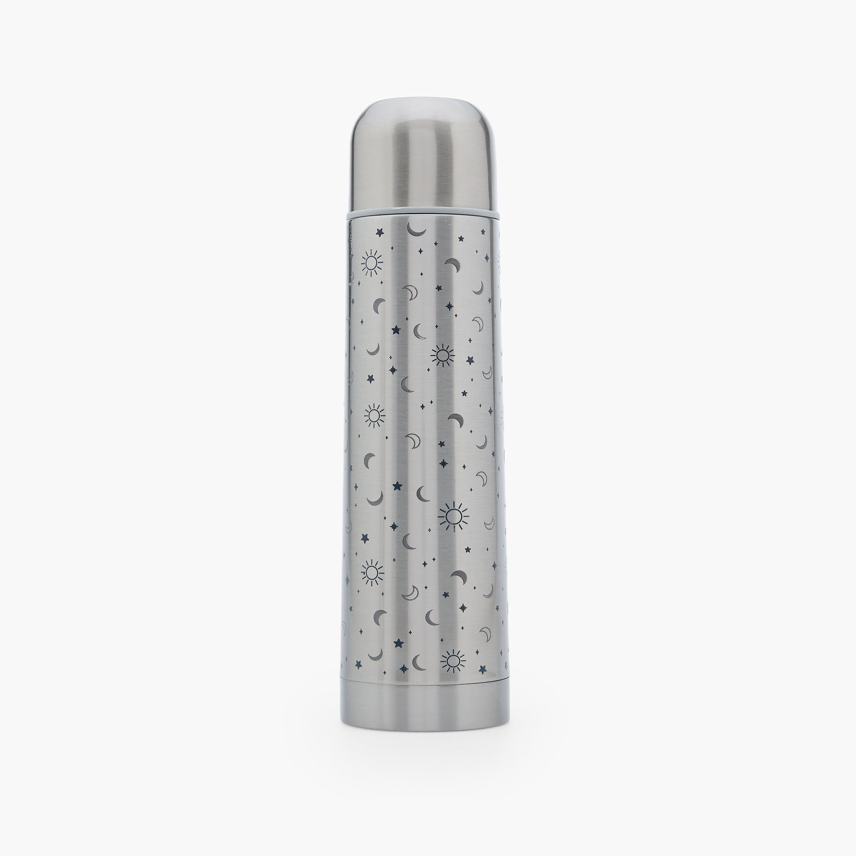 Juniors Celestial Print Stainless Steel Thermos Flask with Wide Mouth and Vacuum Insulation - 750 ml-baby-feeding-mealtimeessentials-image-1