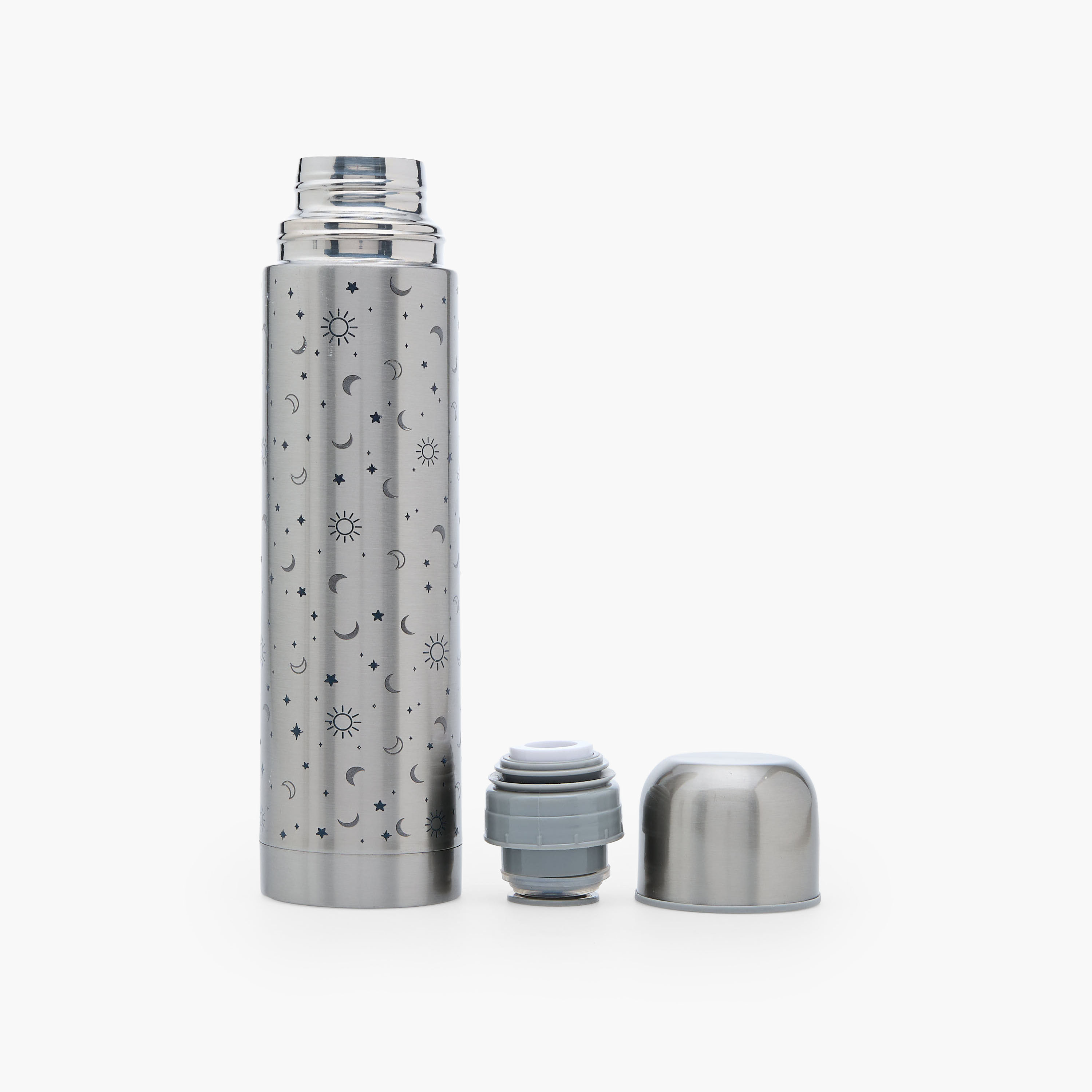 Juniors Celestial Print Stainless Steel Thermos Flask with Wide Mouth and Vacuum Insulation - 750 ml-baby-feeding-mealtimeessentials-image-10