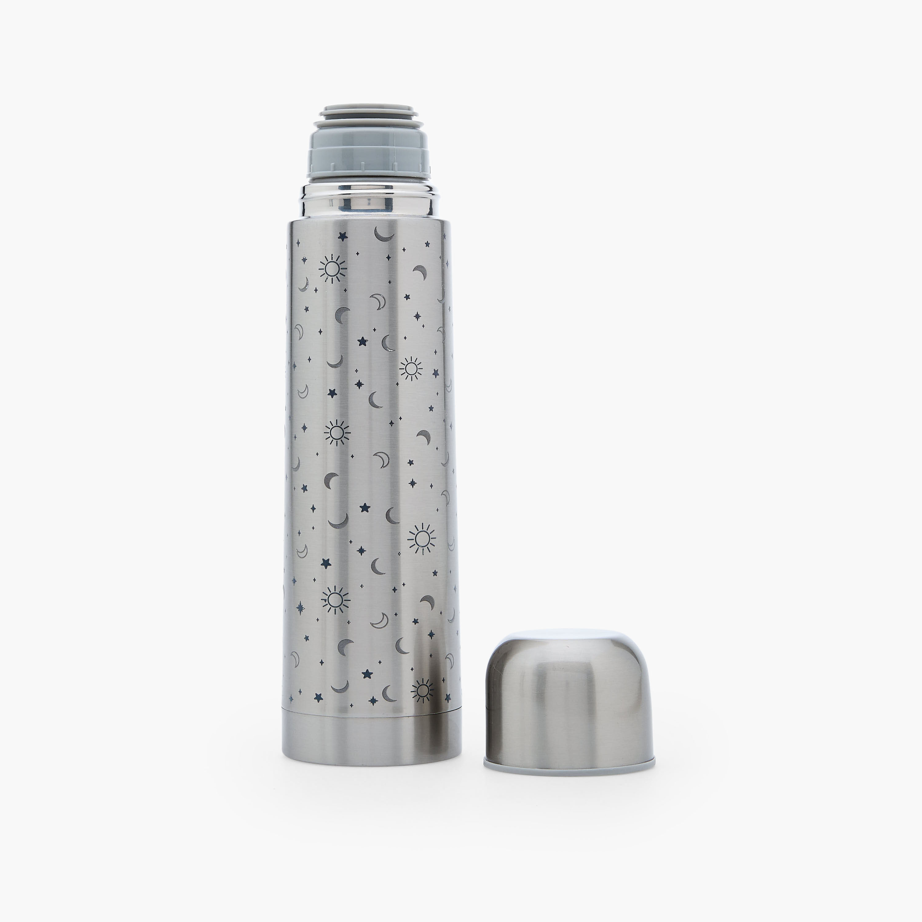 Juniors Celestial Print Stainless Steel Thermos Flask with Wide Mouth and Vacuum Insulation - 750 ml-baby-feeding-mealtimeessentials-image-3