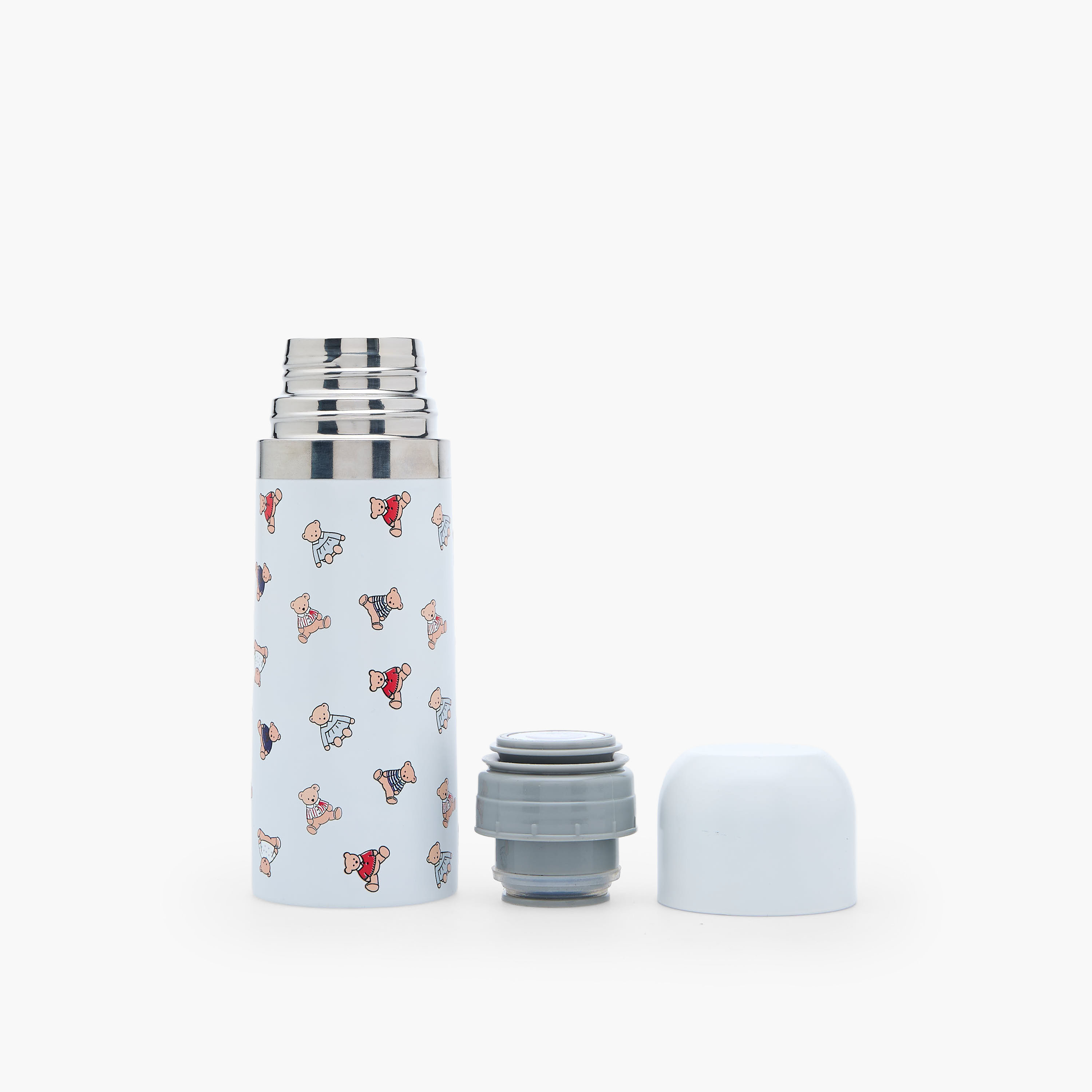 ترمس ستانلس ستيل بفوهة واسعة وعزل مفرغ وطبعات من جونيورز - 350 مل-baby-feeding-mealtimeessentials-image-10