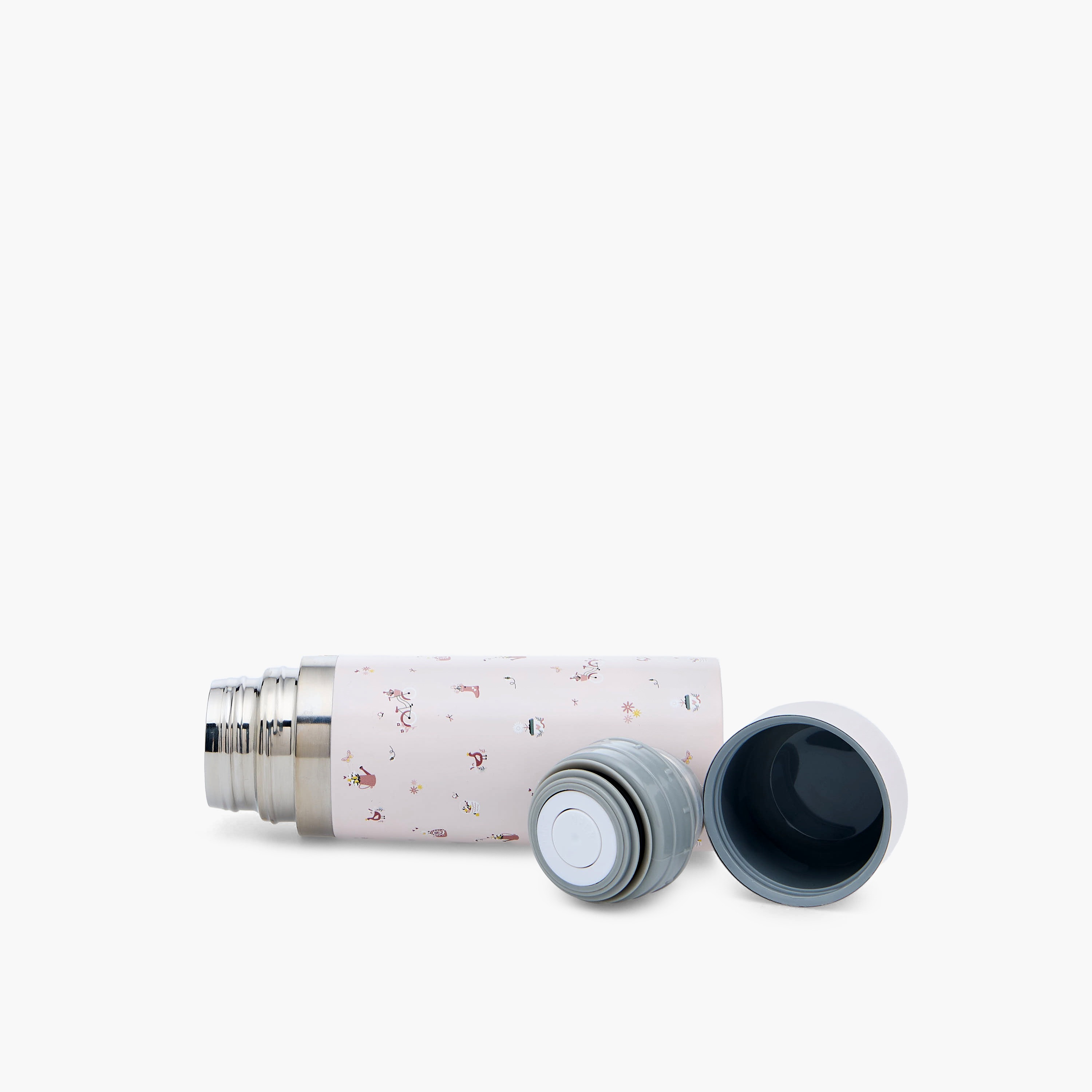 Juniors Cute Print Stainless Steel Thermos Flask with Wide Mouth and Vacuum Insulation - 350 ml-baby-feeding-mealtimeessentials-image-12