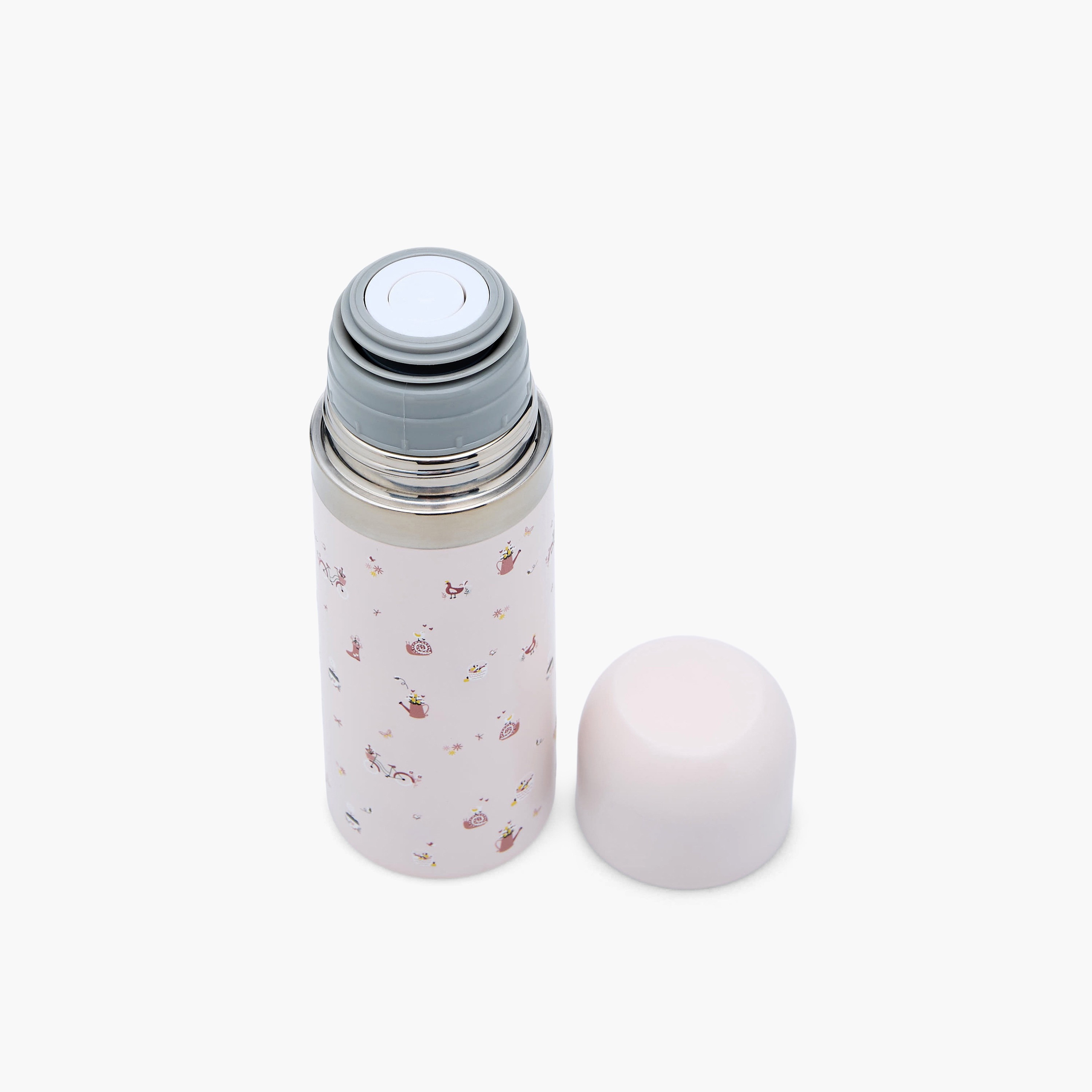 ترمس ستانلس ستيل بفوهة واسعة وعزل مفرغ وطبعات من جونيورز - 350 مل-baby-feeding-mealtimeessentials-image-6