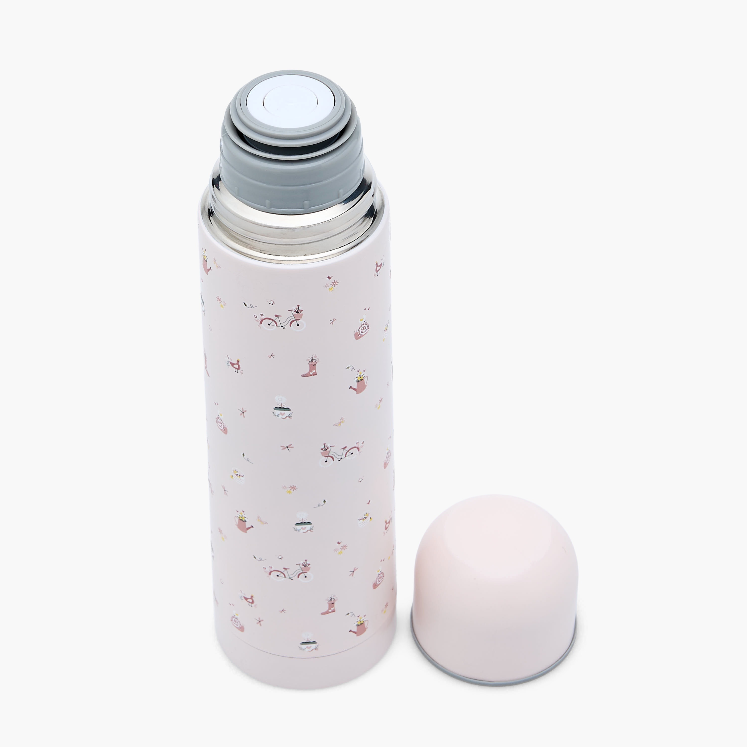 ترمس ستانلس ستيل بفوهة واسعة وعزل مفرغ وطبعات من جونيورز - 750 مل-baby-feeding-mealtimeessentials-image-5