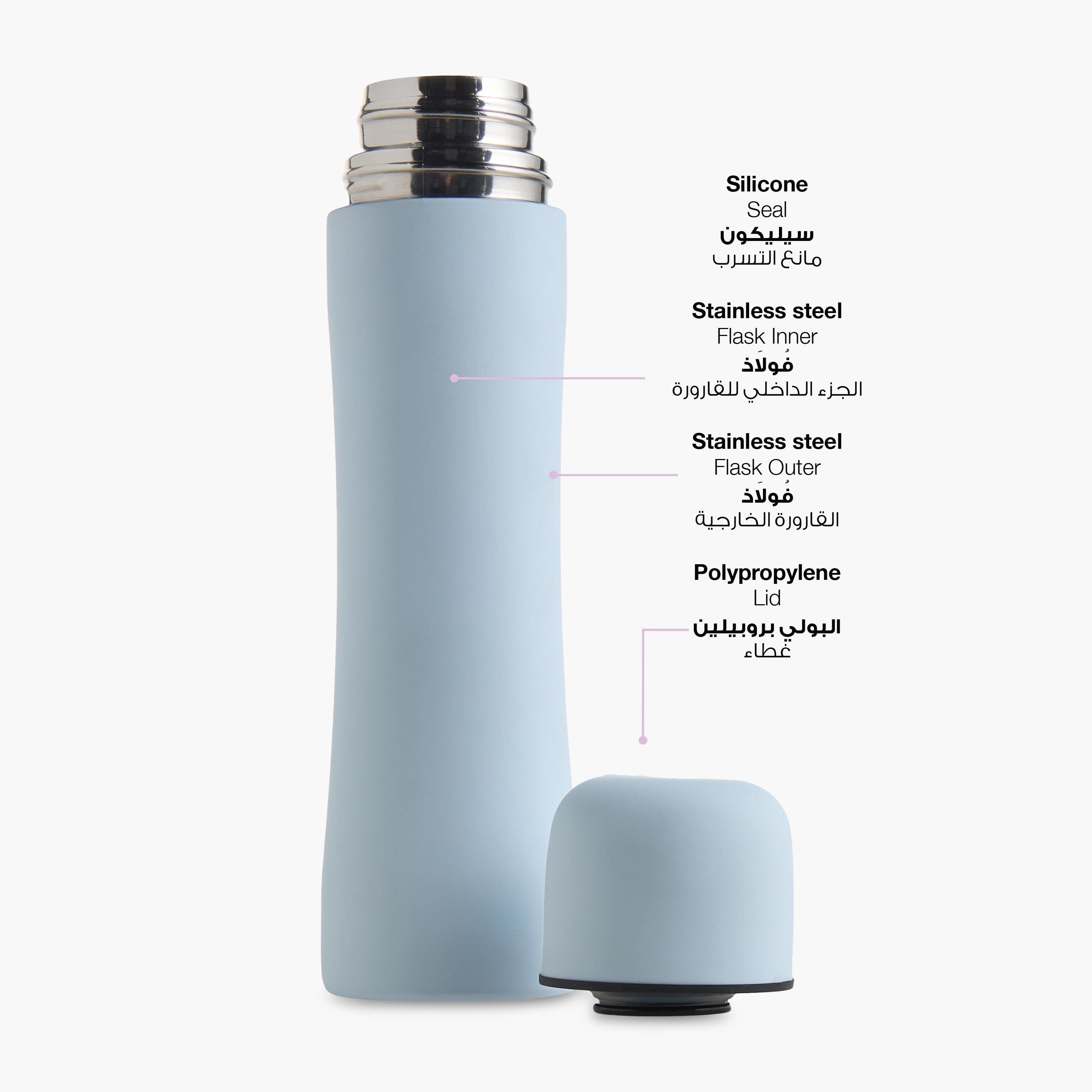 Juniors Solid Stainless Steel Thermoflask with Screw Lid - 500 ml-baby-feeding-mealtimeessentials-image-4