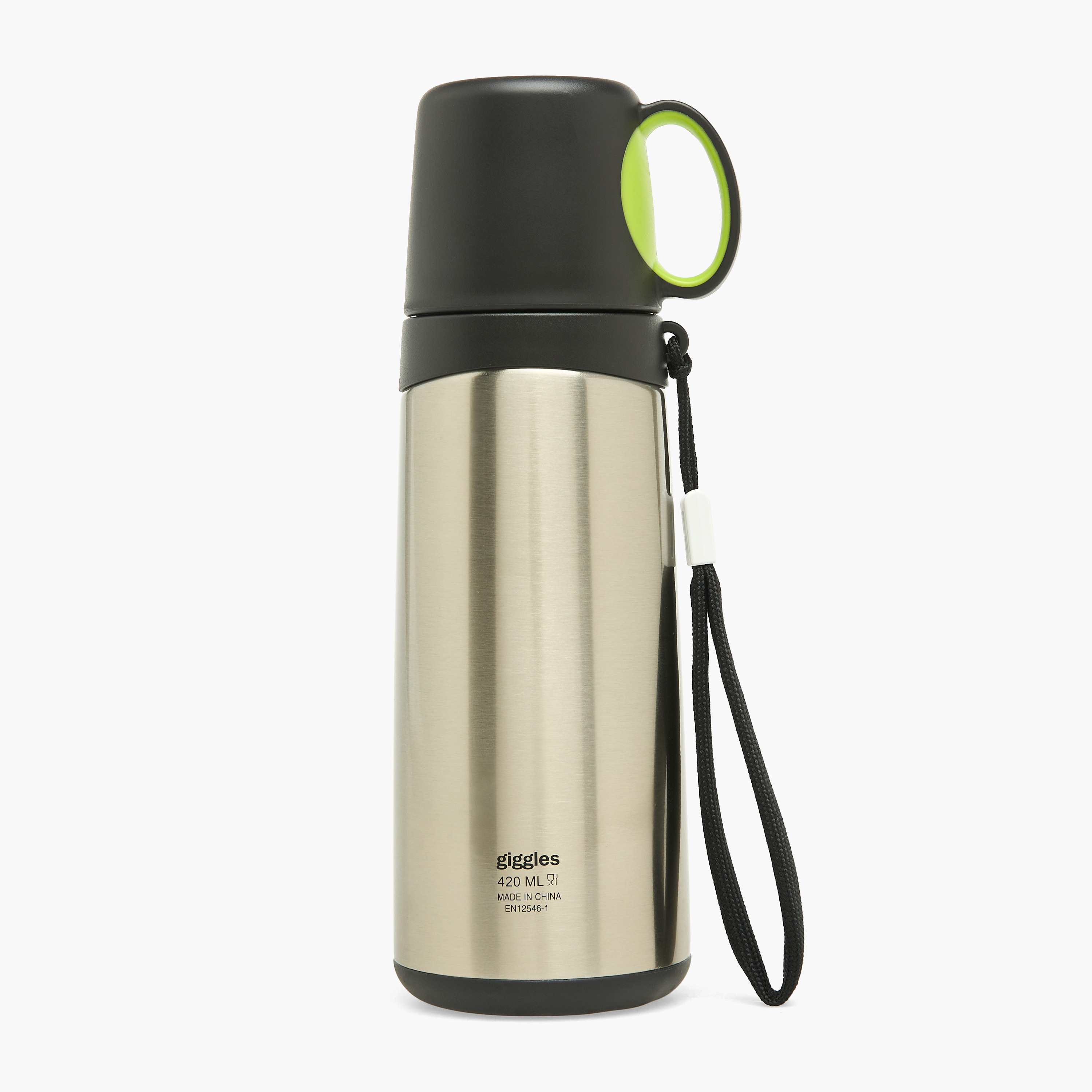 Giggles Thermo Flask with Strap Handle, 420 ml-baby-feeding-mealtimeessentials-image-1