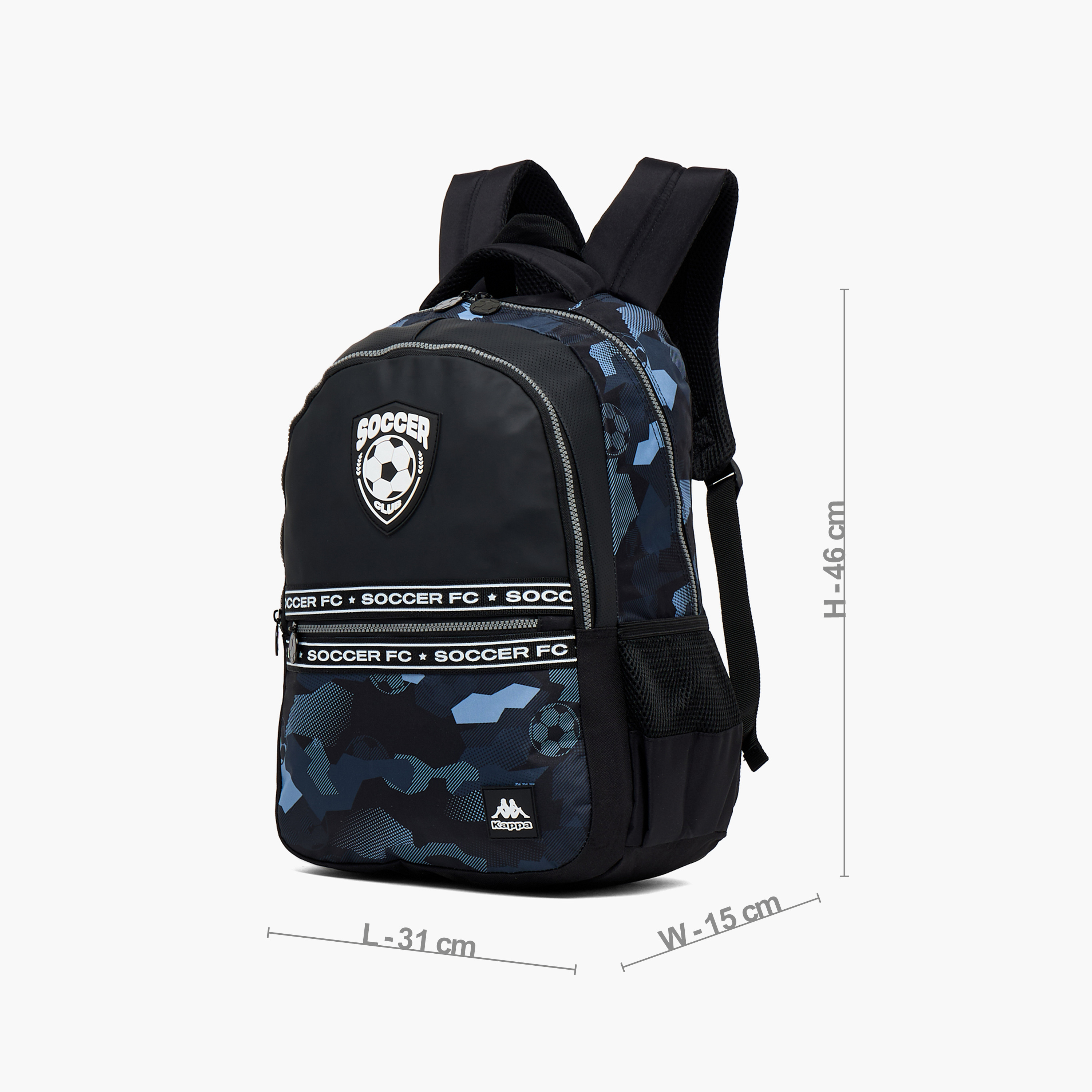 شنطة ظهر بحمالات مبطنة وطبعات للأطفال من 13 سنة من كابا-boys-accessories-bagsandbackpacks-image-6