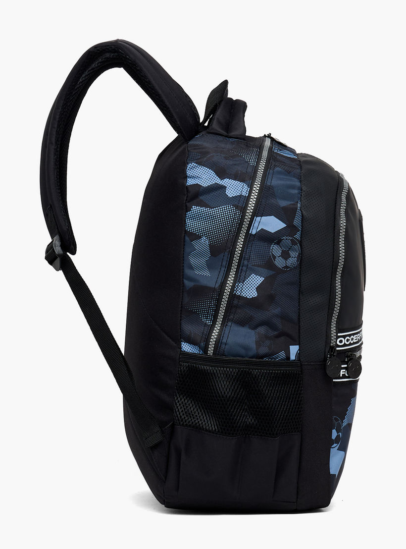 شنطة ظهر بحمالات مبطنة وطبعات للأطفال من 13 سنة من كابا-boys-accessories-bagsandbackpacks-image-7