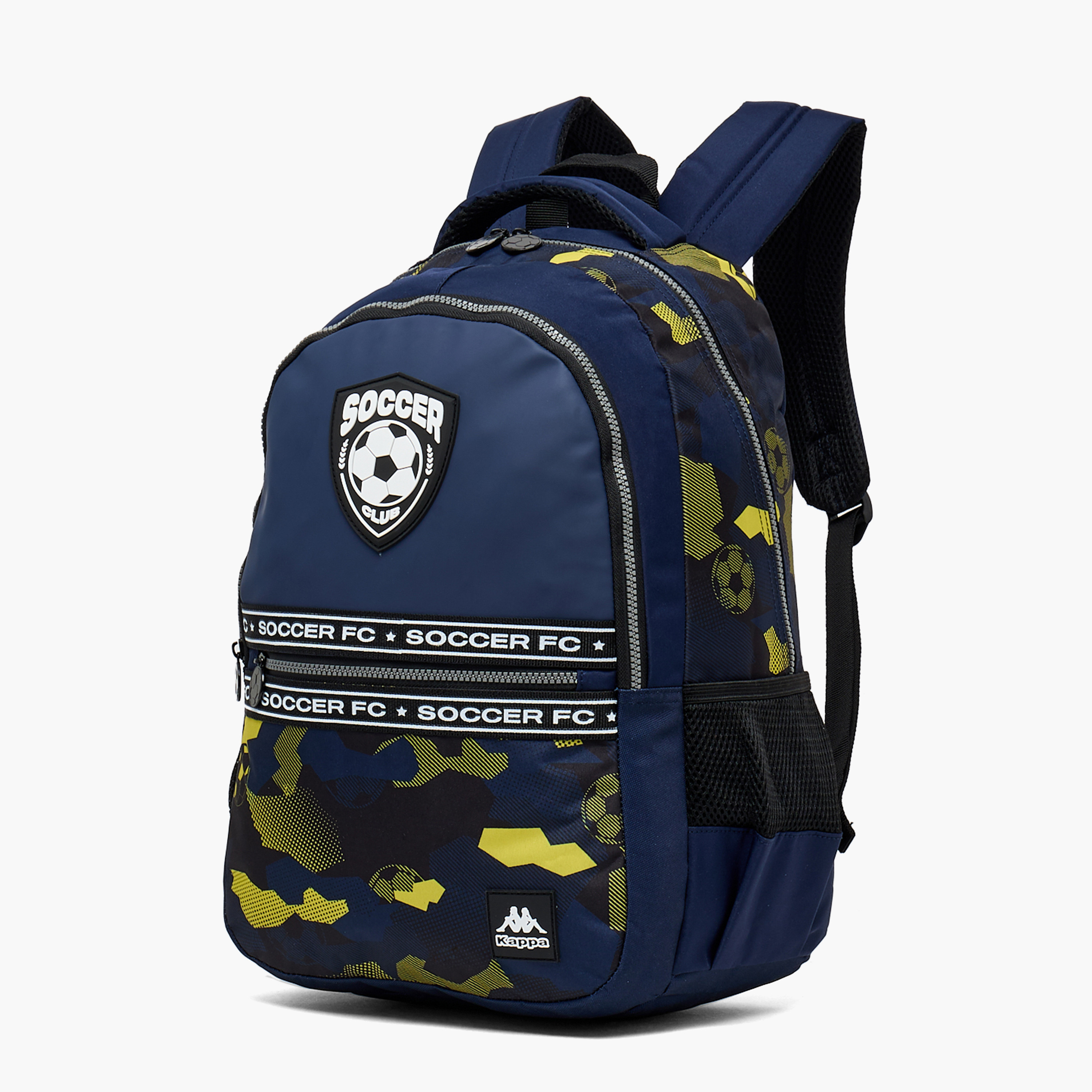 Kappa Printed Backpack for Kids 13+ Years with Cushioned Straps-boys-accessories-bagsandbackpacks-image-5
