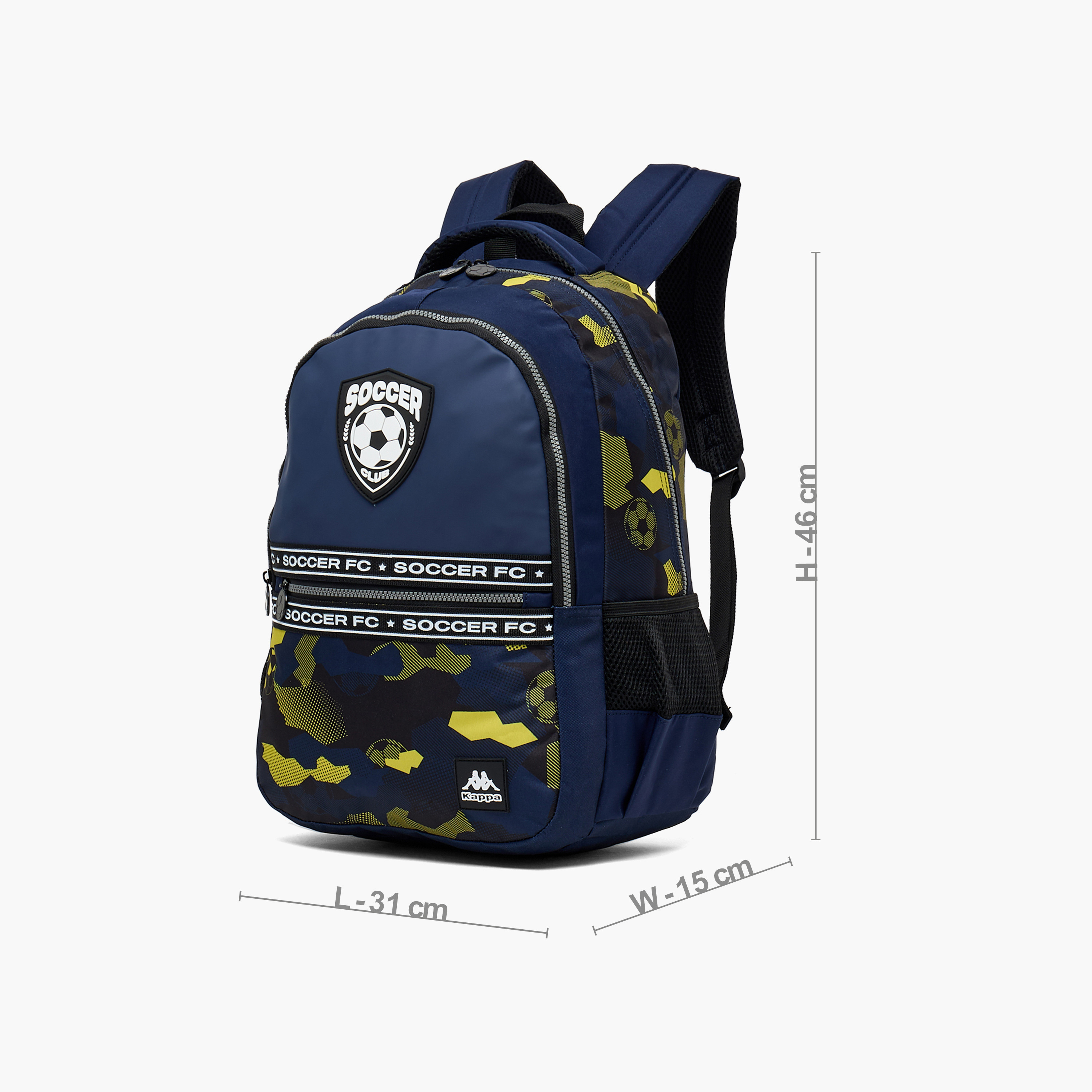 شنطة ظهر بحمالات مبطنة وطبعات للأطفال من 13 سنة من كابا-boys-accessories-bagsandbackpacks-image-5