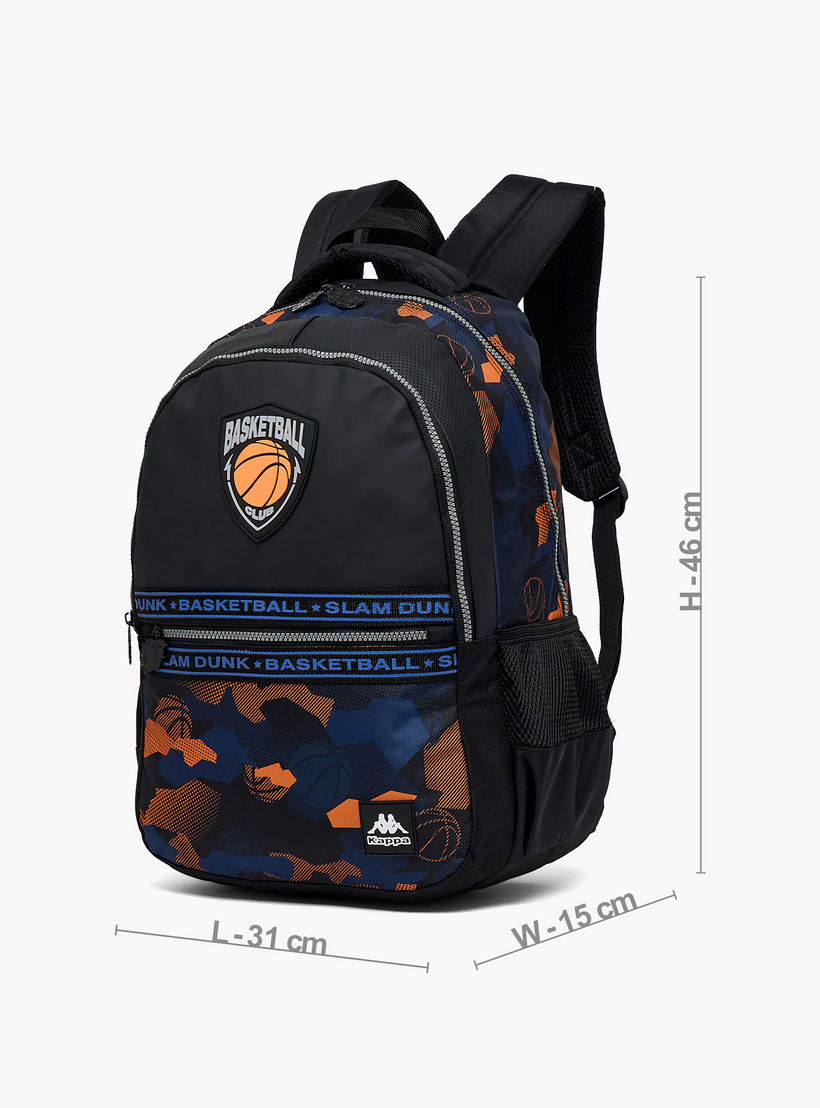 شنطة ظهر بحمالات مبطنة وطبعات للأطفال من 13 سنة من كابا-boys-accessories-bagsandbackpacks-image-6