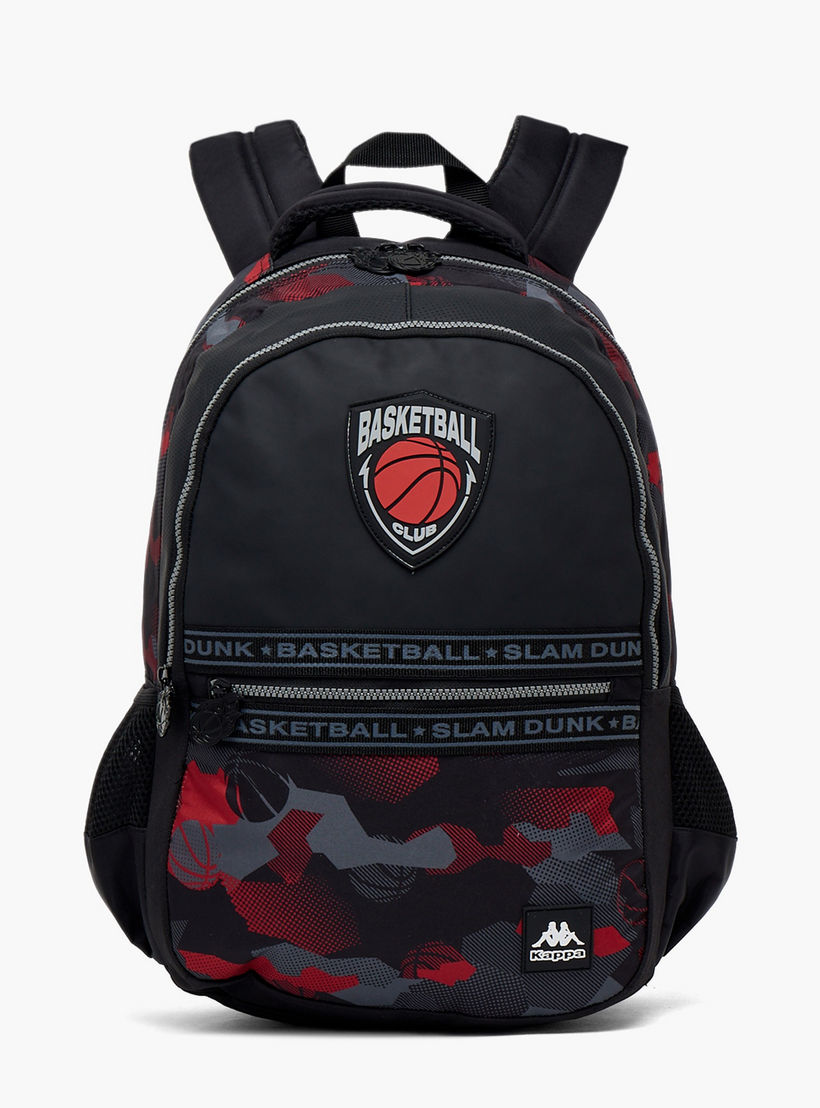 شنطة ظهر بحمالات مبطنة وطبعات للأطفال من 13 سنة من كابا-boys-accessories-bagsandbackpacks-image-1