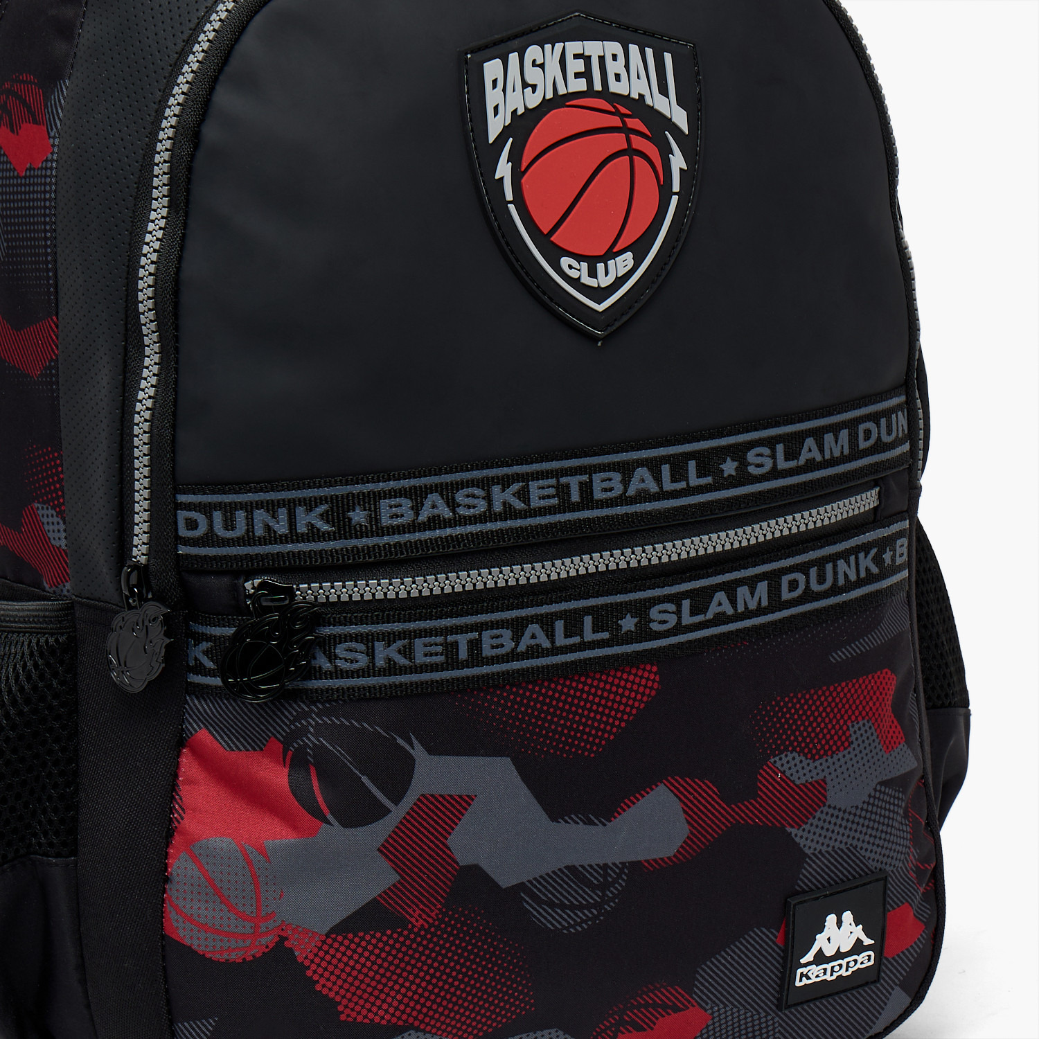 Kappa Printed Backpack for Kids 13+ Years with Cushioned Straps-boys-accessories-bagsandbackpacks-image-3