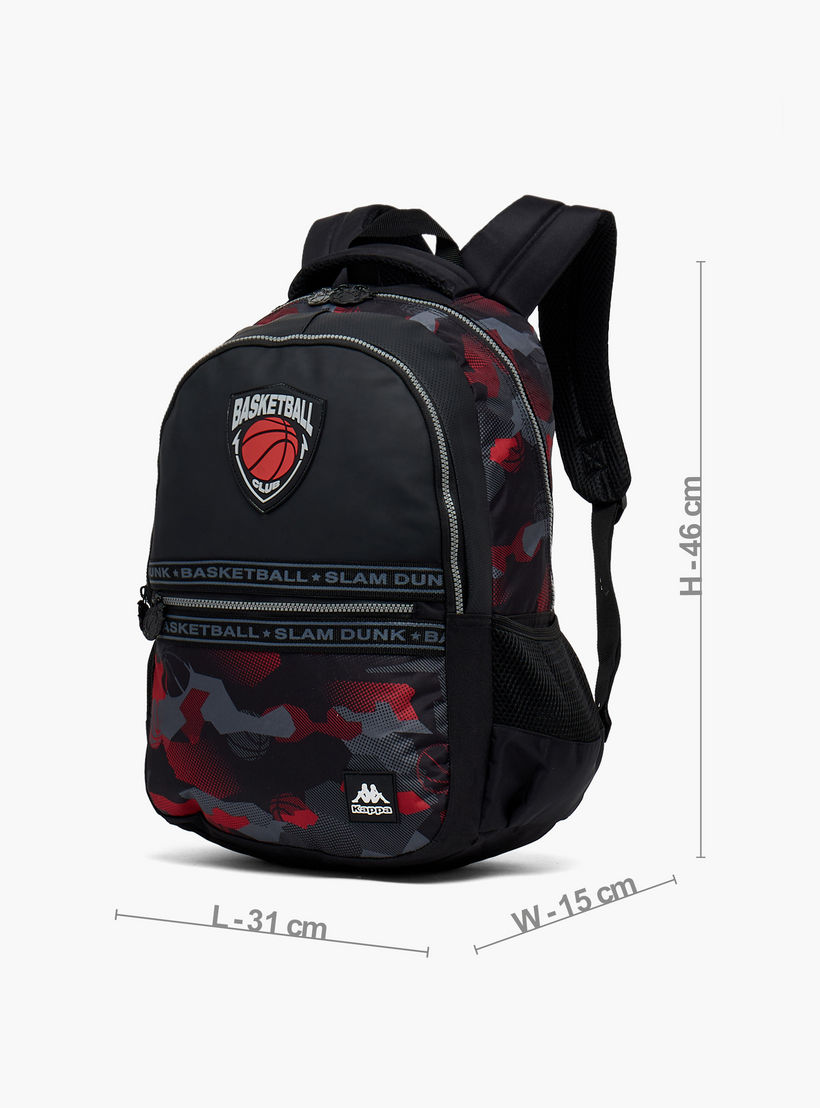 شنطة ظهر بحمالات مبطنة وطبعات للأطفال من 13 سنة من كابا-boys-accessories-bagsandbackpacks-image-6