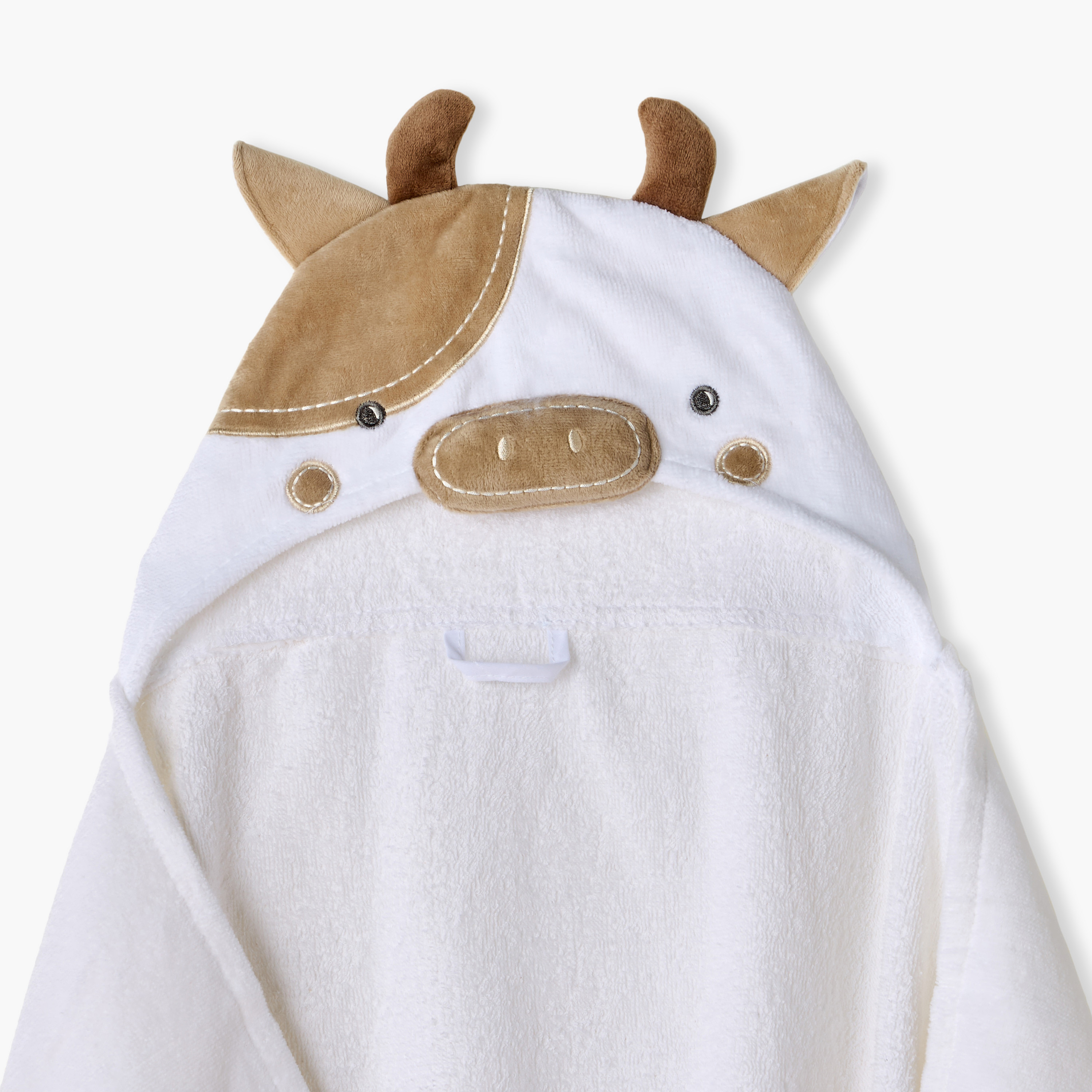 Juniors 90x58 cm Baby Towel with Hood-baby-bathandcare-towels-image-2