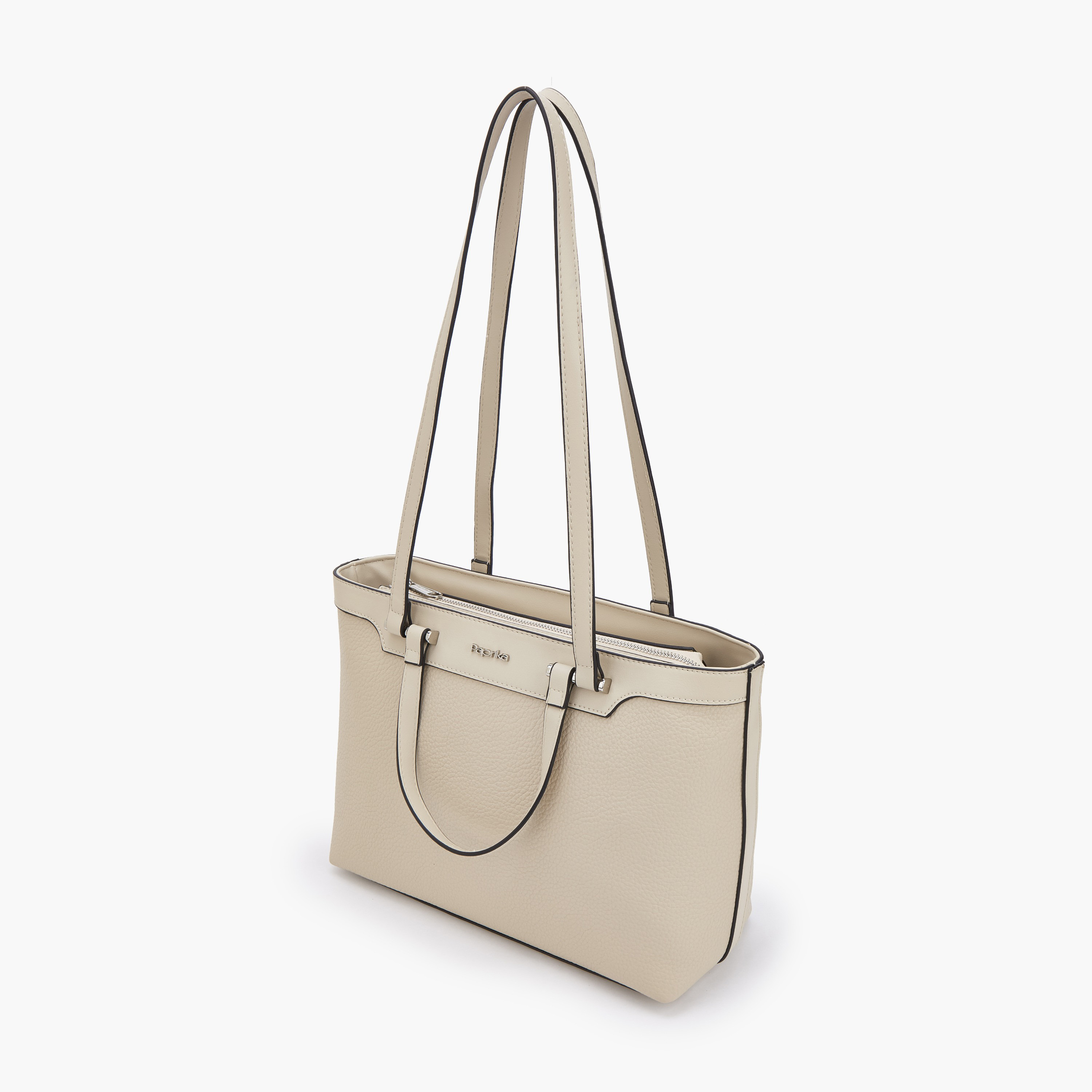 شنطة توتي بملمس بارز ومقبض مزدوج من بابريكا-women-bagsandwallets-handbags-image-5