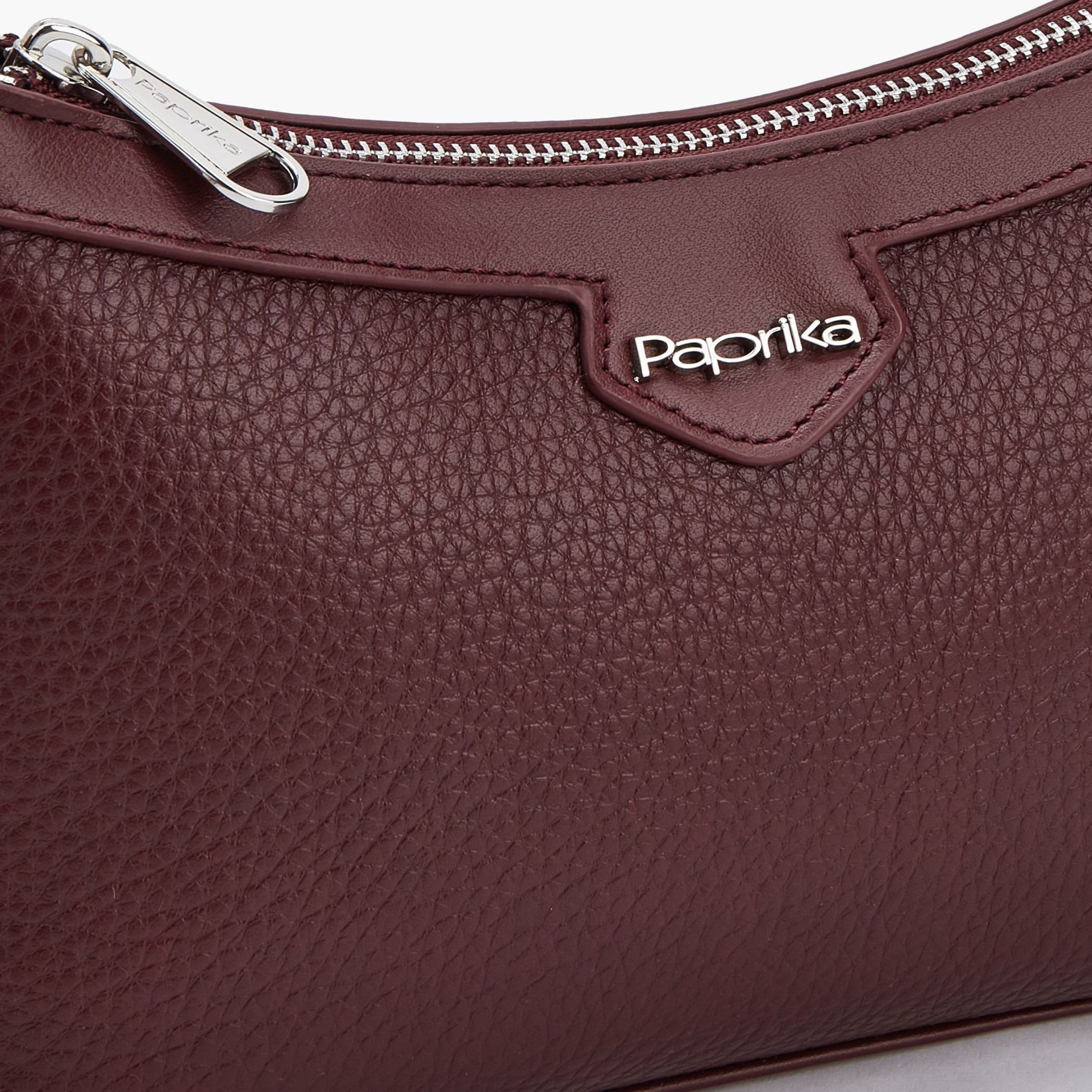 Paprika Textured Crossbody Bag with Detachable Strap-women-bagsandwallets-handbags-image-4