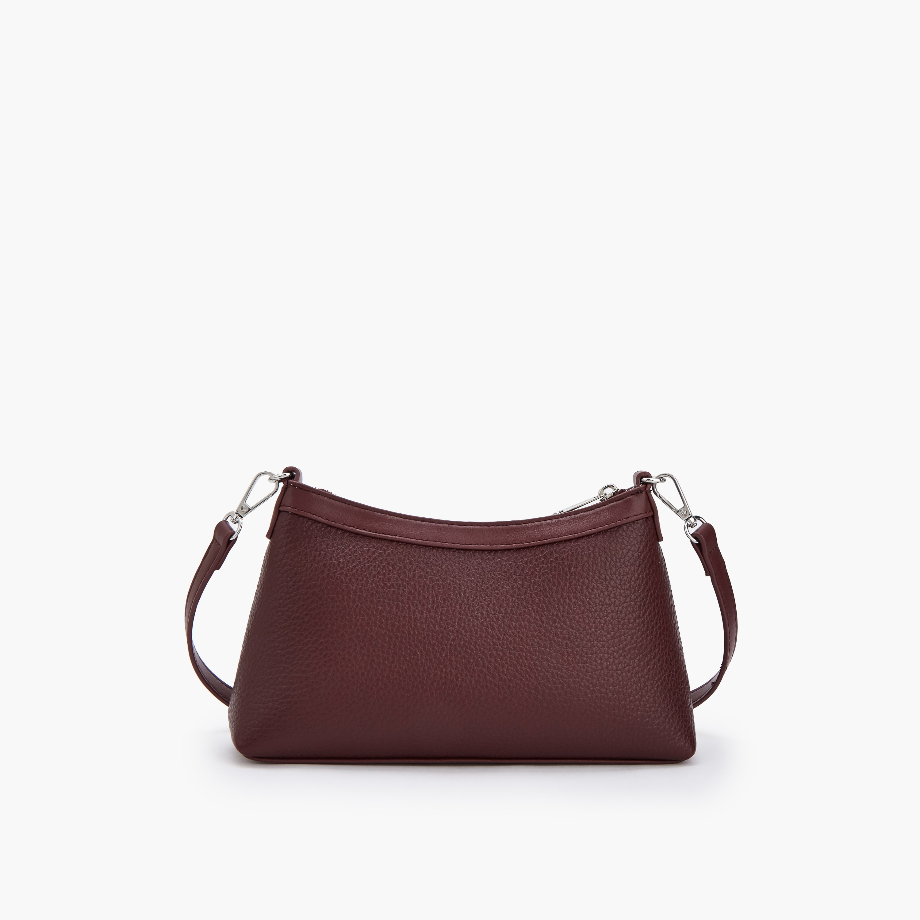 Paprika Textured Crossbody Bag with Detachable Strap-women-bagsandwallets-handbags-image-5
