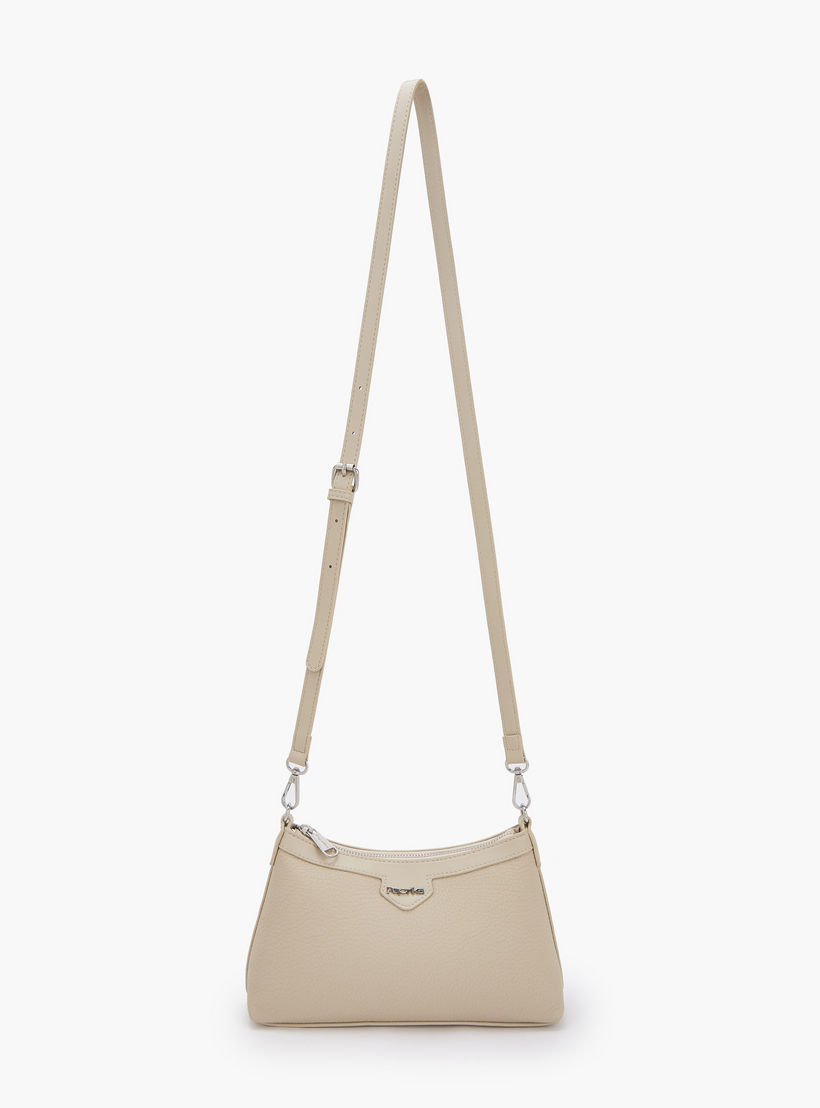 Paprika Textured Crossbody Bag with Detachable Strap-women-bagsandwallets-handbags-image-2