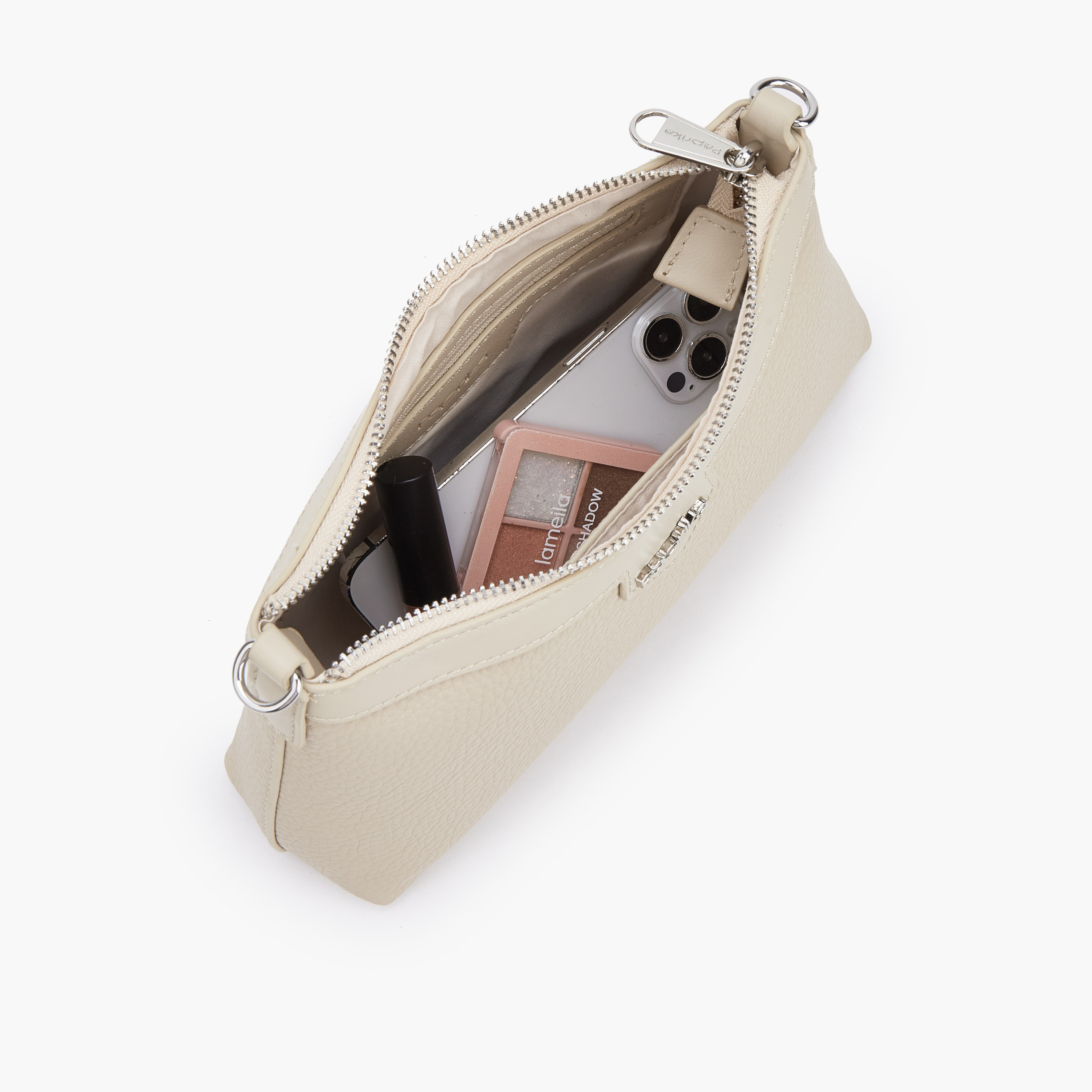 Paprika Textured Crossbody Bag with Detachable Strap-women-bagsandwallets-handbags-image-7