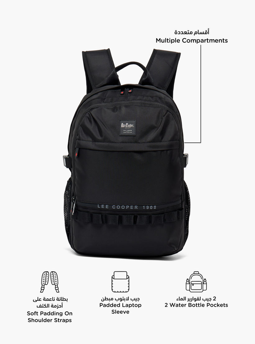 شنطة ظهر بطبعات شعار للأطفال من 13 سنة فأكثر بقسم لابتوب مبطن من لي كوبر-boys-accessories-bagsandbackpacks-image-2