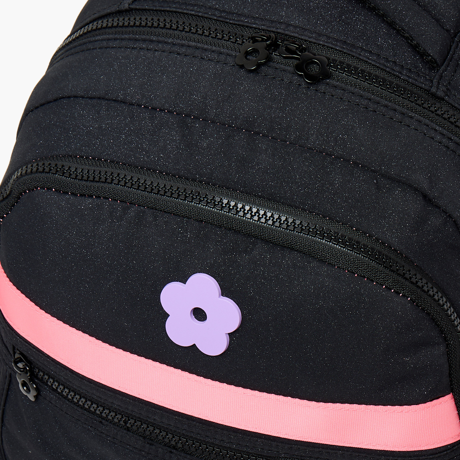 شنطة ظهر بطبعات زهور للبنات من 13 سنة فأكثر مع جيب مبطن للابتوب من ليتل ميسي-school-bagsandbackpacks-backpacks-image-3