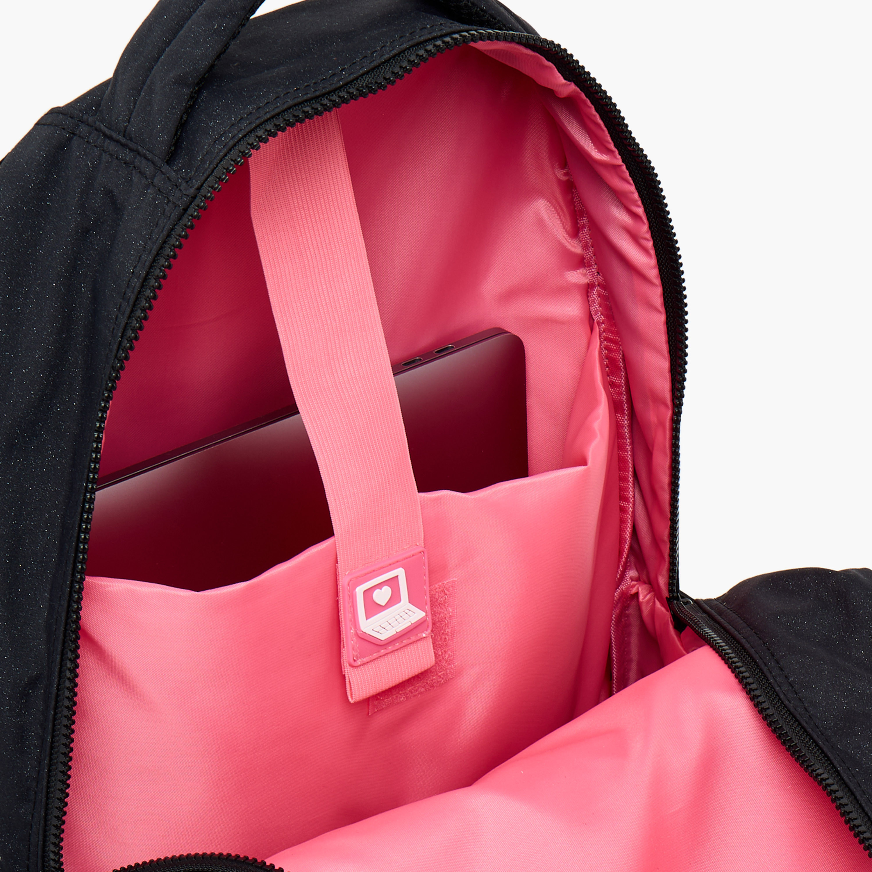 شنطة ظهر بطبعات زهور للبنات من 13 سنة فأكثر مع جيب مبطن للابتوب من ليتل ميسي-school-bagsandbackpacks-backpacks-image-5