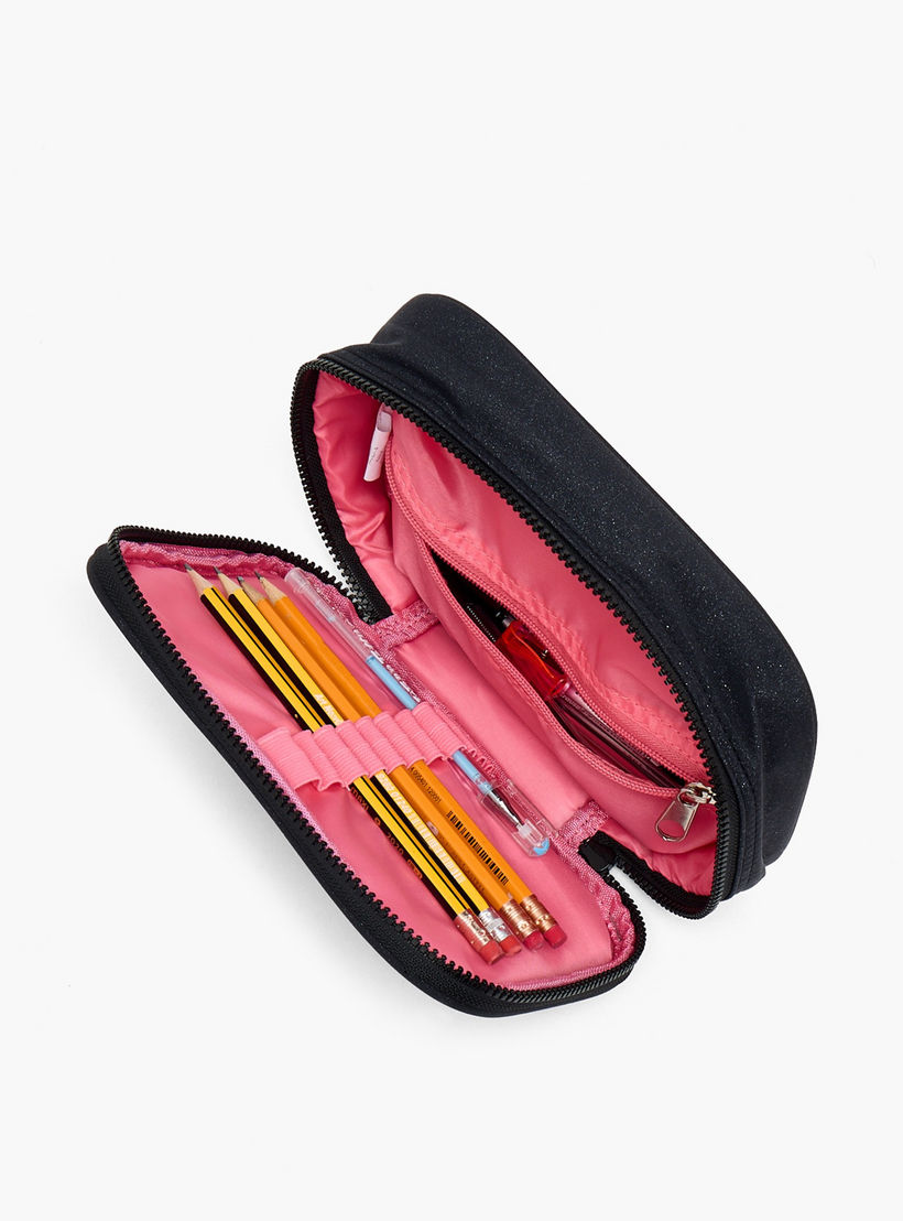 مقلمة بسحاب إغلاق وطبعات من ليتل ميسي-school-stationery-pencilcases-image-8