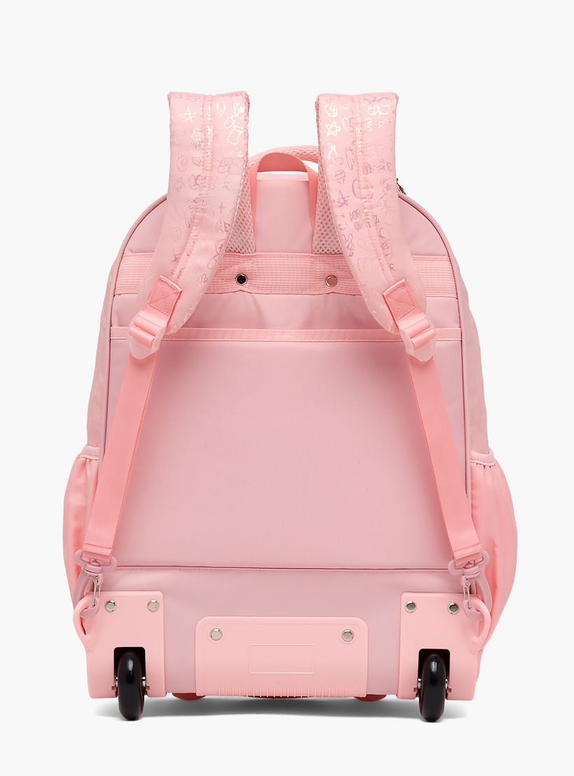 Little Missy Quilted Trolley Bag for Girls 13+ Years with Durable Wheels-school-bagsandbackpacks-trolleybags-image-10