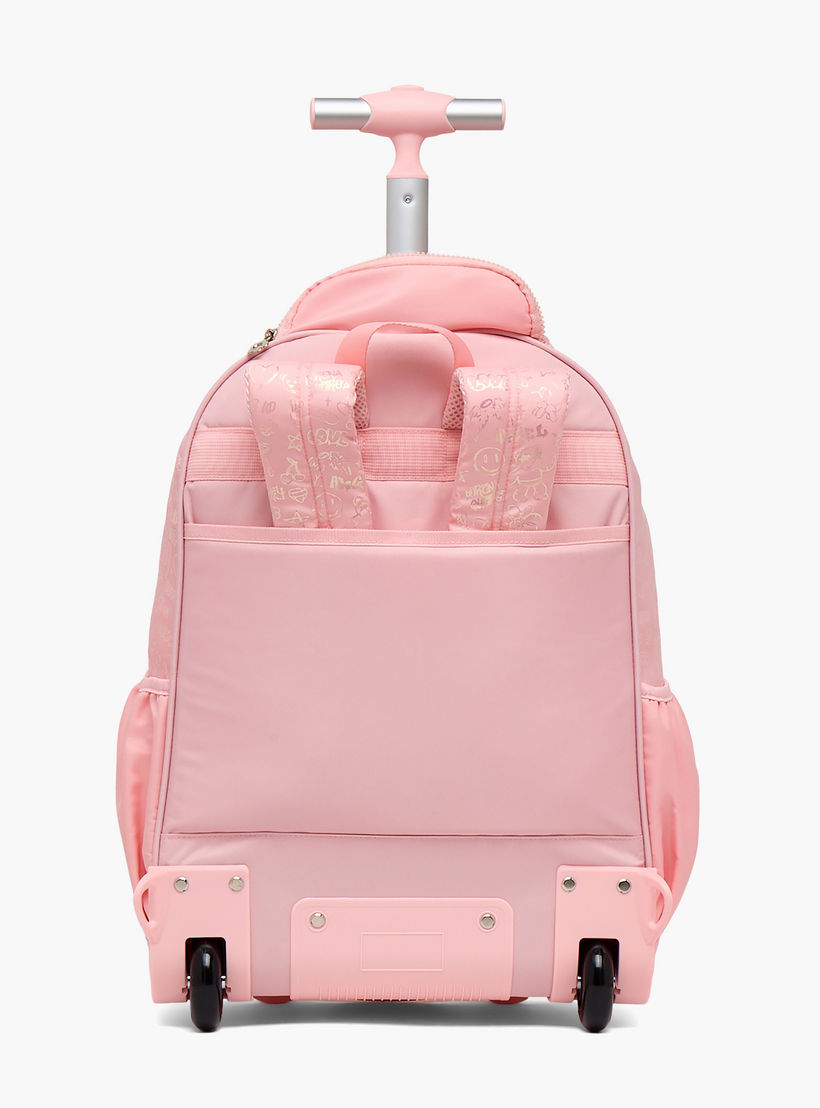 Little Missy Quilted Trolley Bag for Girls 13+ Years with Durable Wheels-school-bagsandbackpacks-trolleybags-image-11