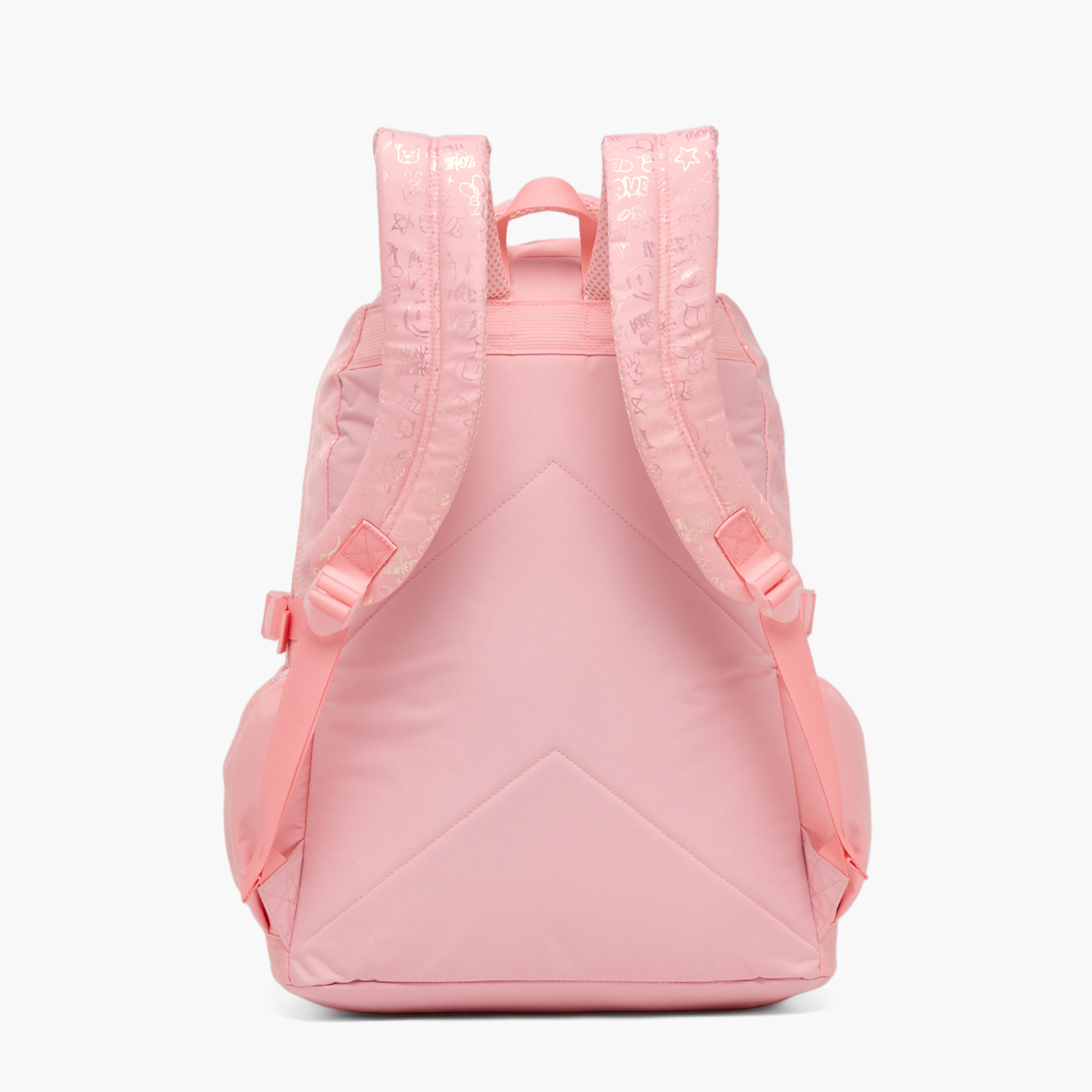 شنطة ظهر بطبعات وبجيب مبطن للابتوب للبنات بعمر 13 سنة فما فوق من ليتل ميسي-school-bagsandbackpacks-backpacks-image-8