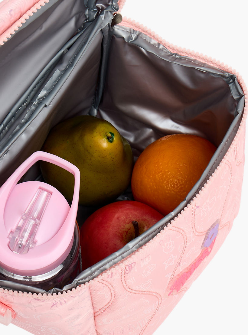شنطة غداء مبطنة بحزام قابل للفصل للفتيات 13 سنة فأكثر من ليتل ميسي-school-lunchessentials-lunchbags-image-5