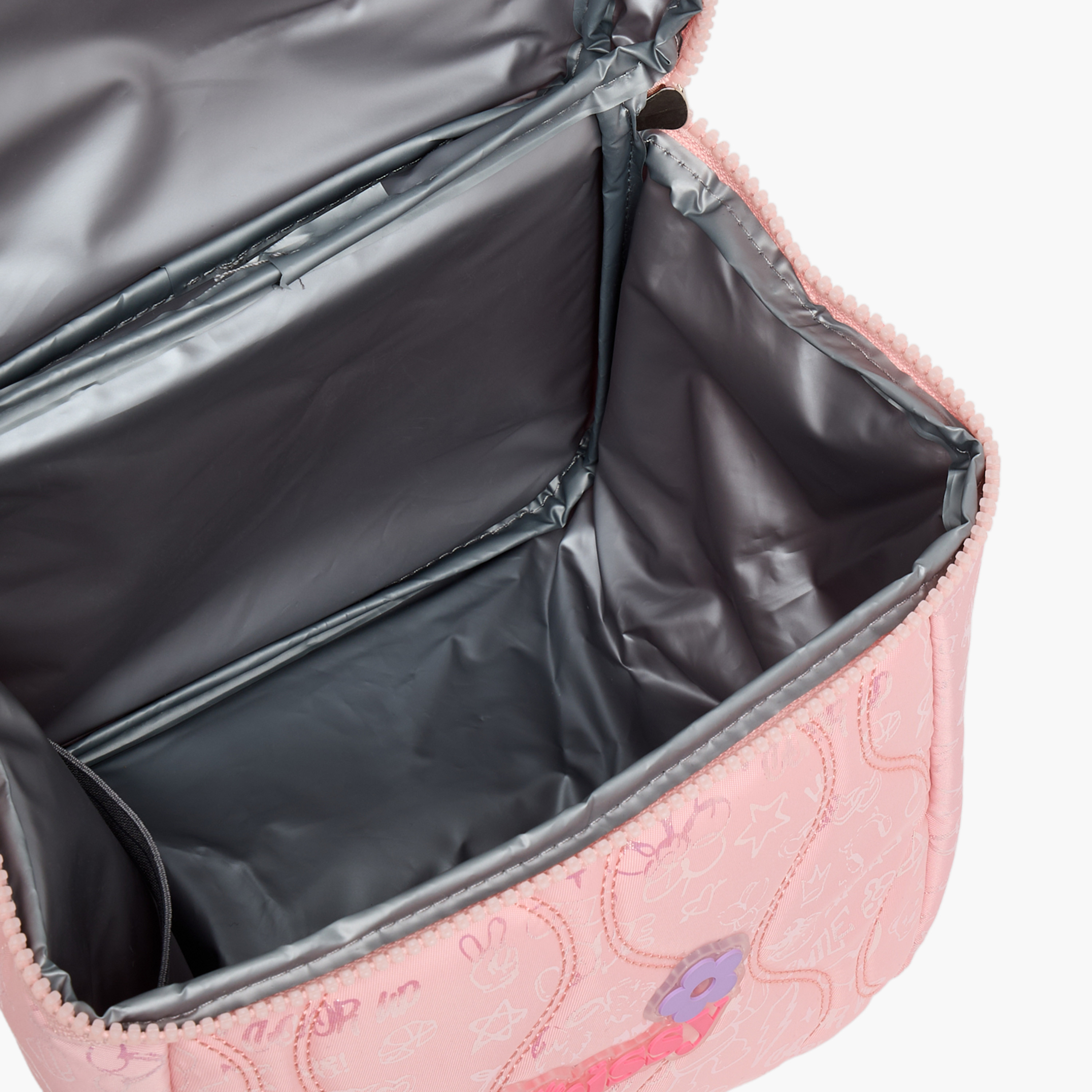 شنطة غداء مبطنة بحزام قابل للفصل للفتيات 13 سنة فأكثر من ليتل ميسي-school-lunchessentials-lunchbags-image-8