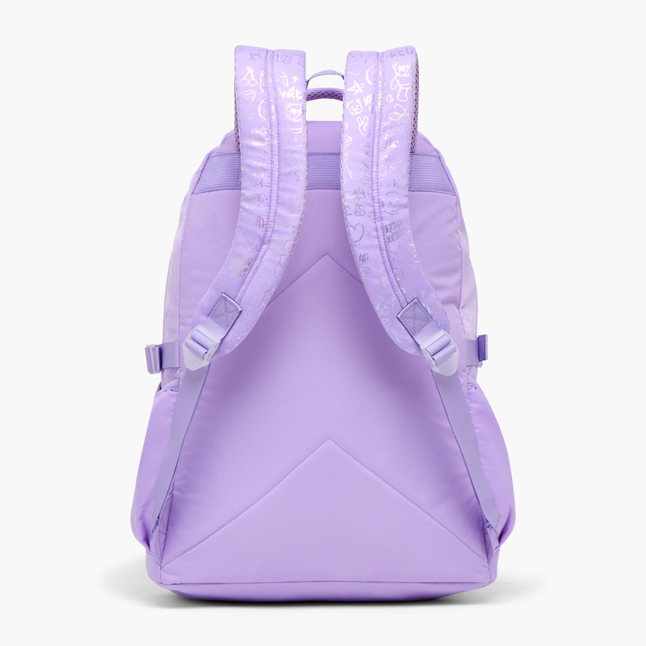 شنطة ظهر بطبعات وبجيب مبطن للابتوب للبنات بعمر 13 سنة فما فوق من ليتل ميسي-school-bagsandbackpacks-backpacks-image-8
