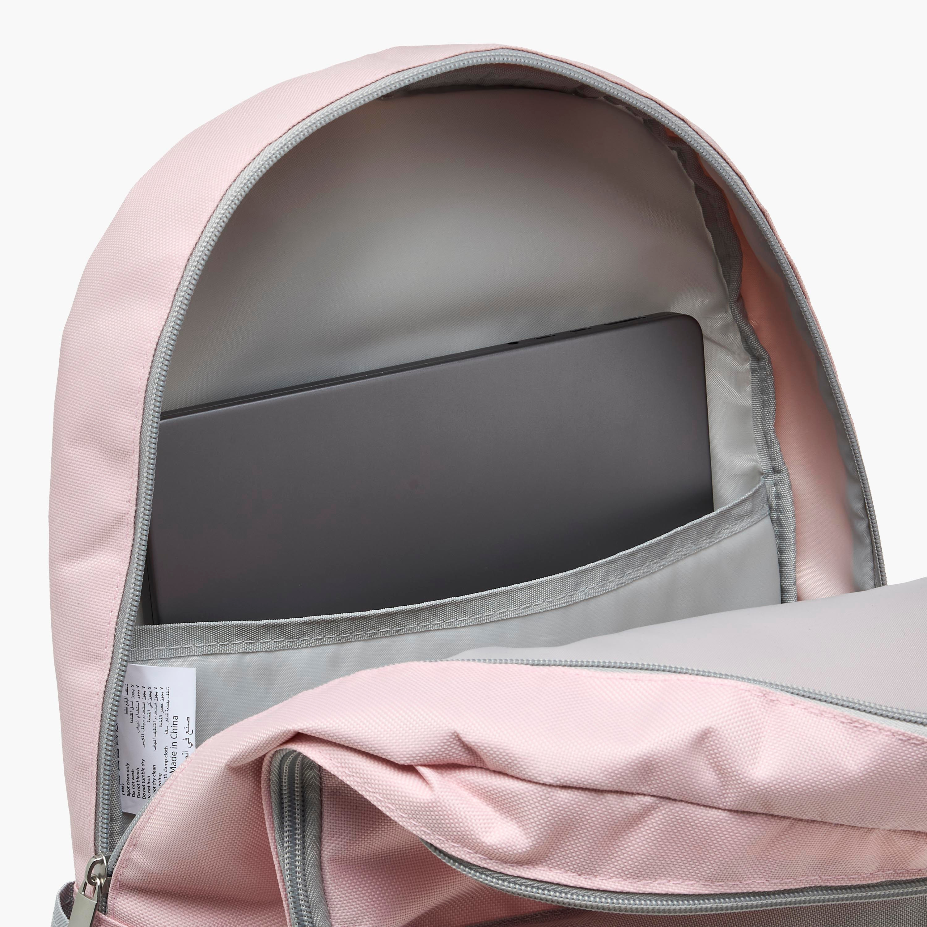 طقم شنطة مدرسية سادة 4 قطع للأطفال 8-13 سنوات مع مقلمة وشنطة غداء - 17 بوصة-school-bagsandbackpacks-backpacks-image-6