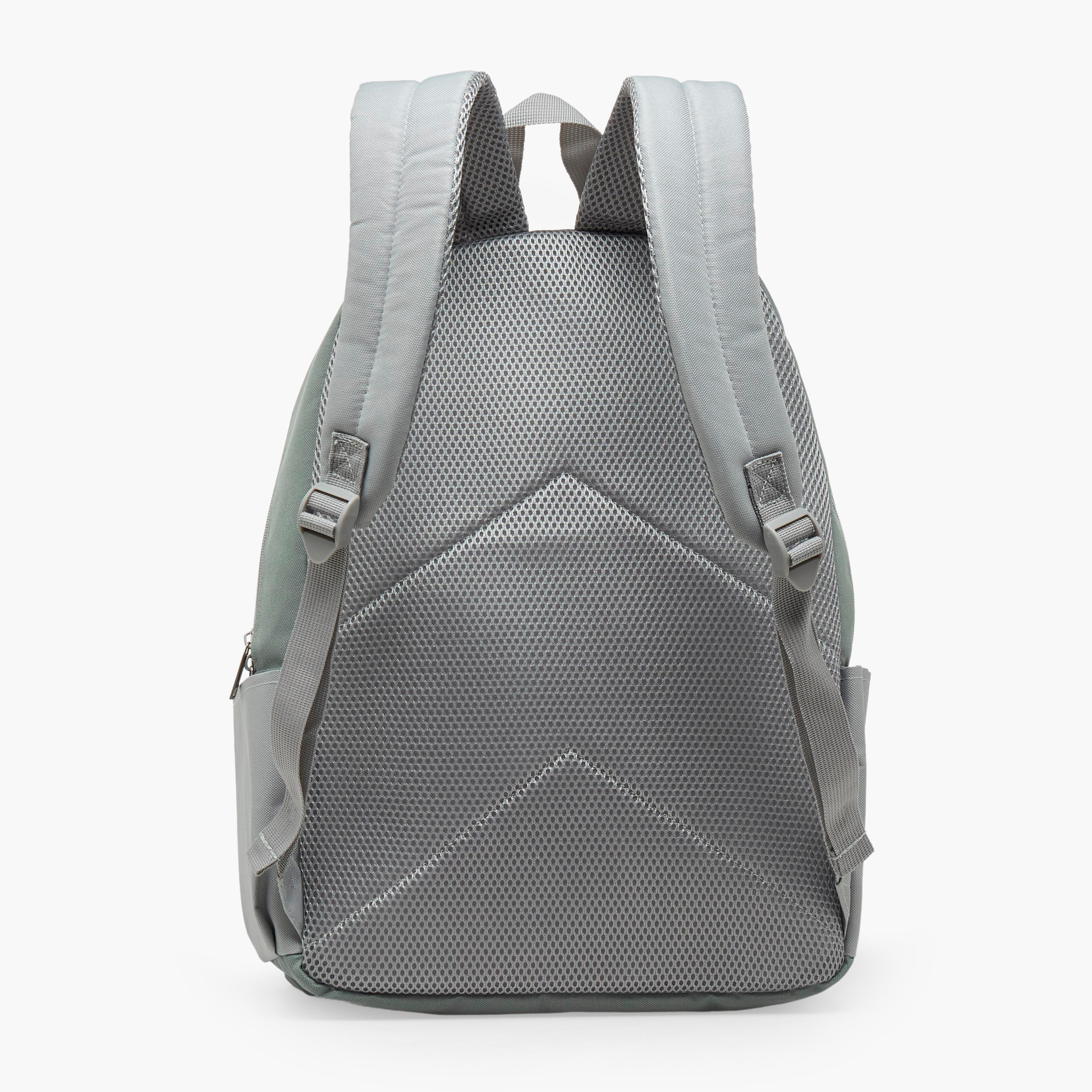 طقم شنطة مدرسية سادة 4 قطع للأطفال 8-13 سنوات مع مقلمة وشنطة غداء - 17 بوصة-school-bagsandbackpacks-backpacks-image-9