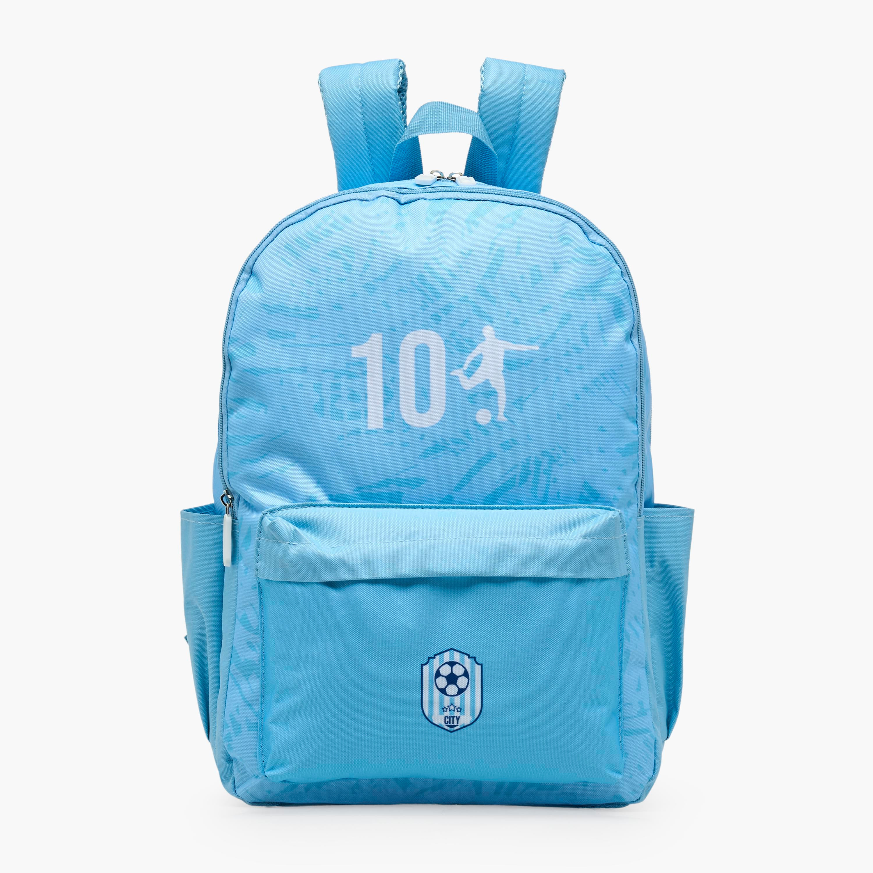 Printed 4-Piece Backpack School Bag Set for Boys 5-8 Year with Pencil Pouch and Lunch Bag - 17 inch-school-bagsandbackpacks-backpacks-image-2