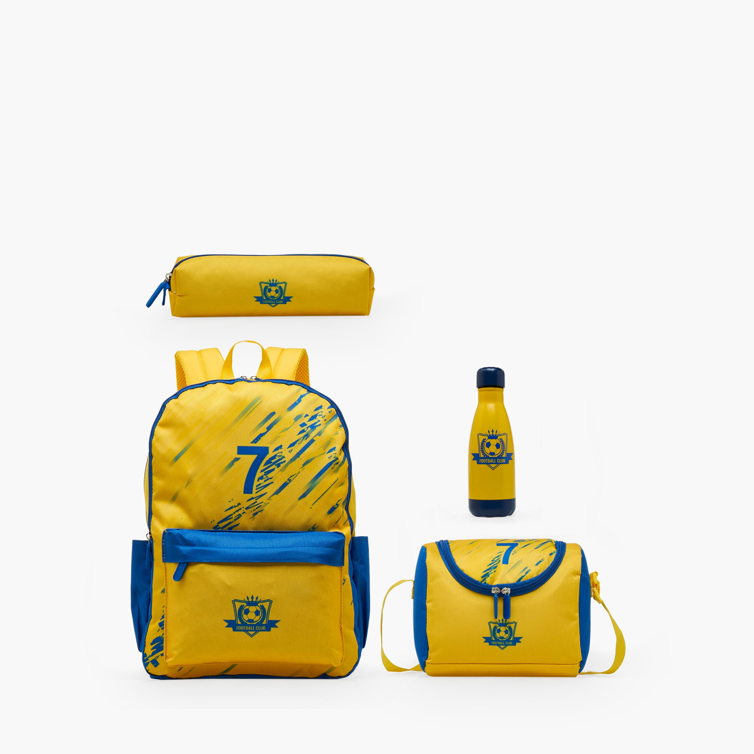 Printed 4-Piece Backpack School Bag Set for Boys 5-8 Year with Pencil Pouch and Lunch Bag- 17 inches-school-bagsandbackpacks-backpacks-image-13