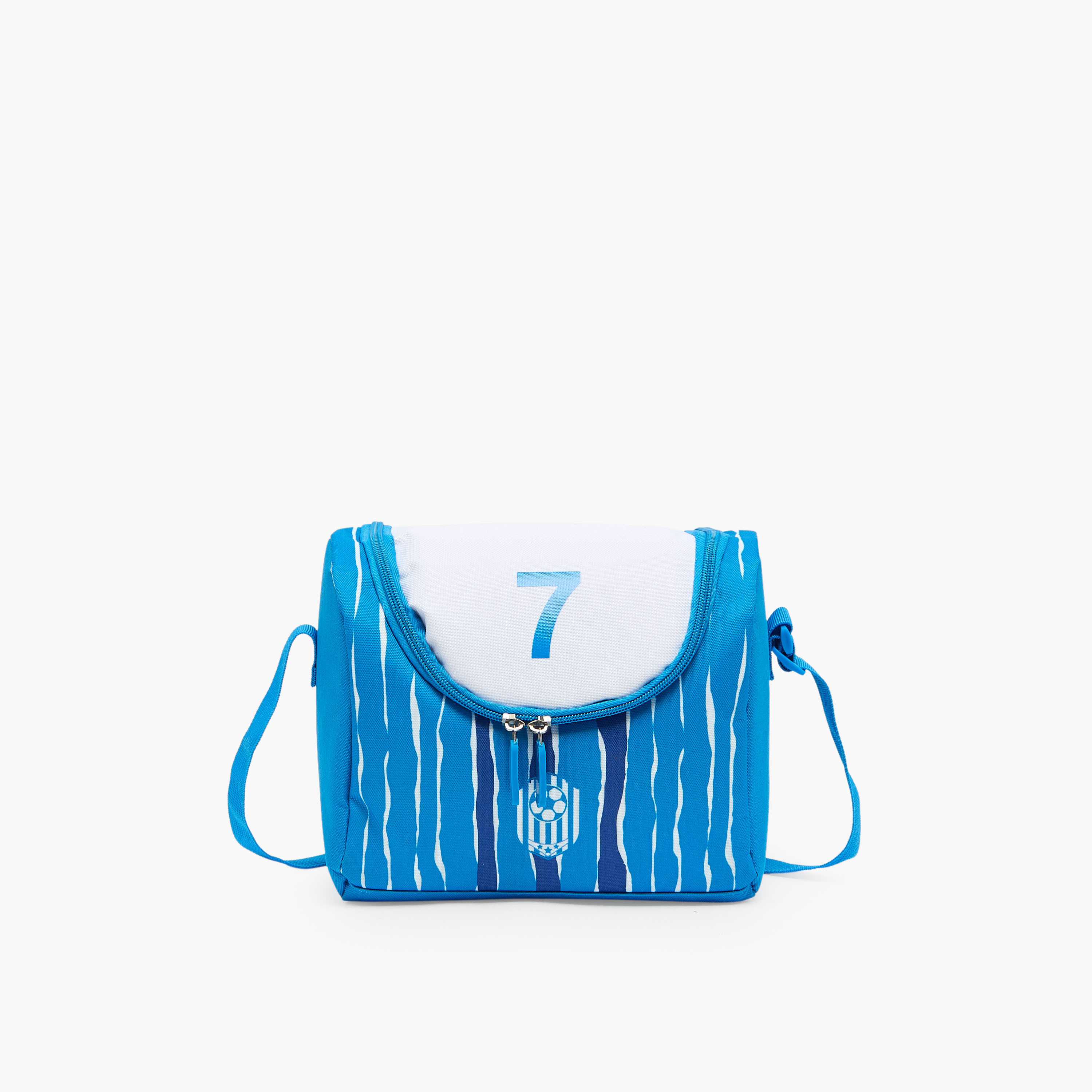طقم شنطة ظهر مدرسية 4 قطع بطبعات كرة قدم مع شنطة غداء للأولاد من 8 - 13 سنة - 17 بوصة-school-bagsandbackpacks-backpacks-image-9