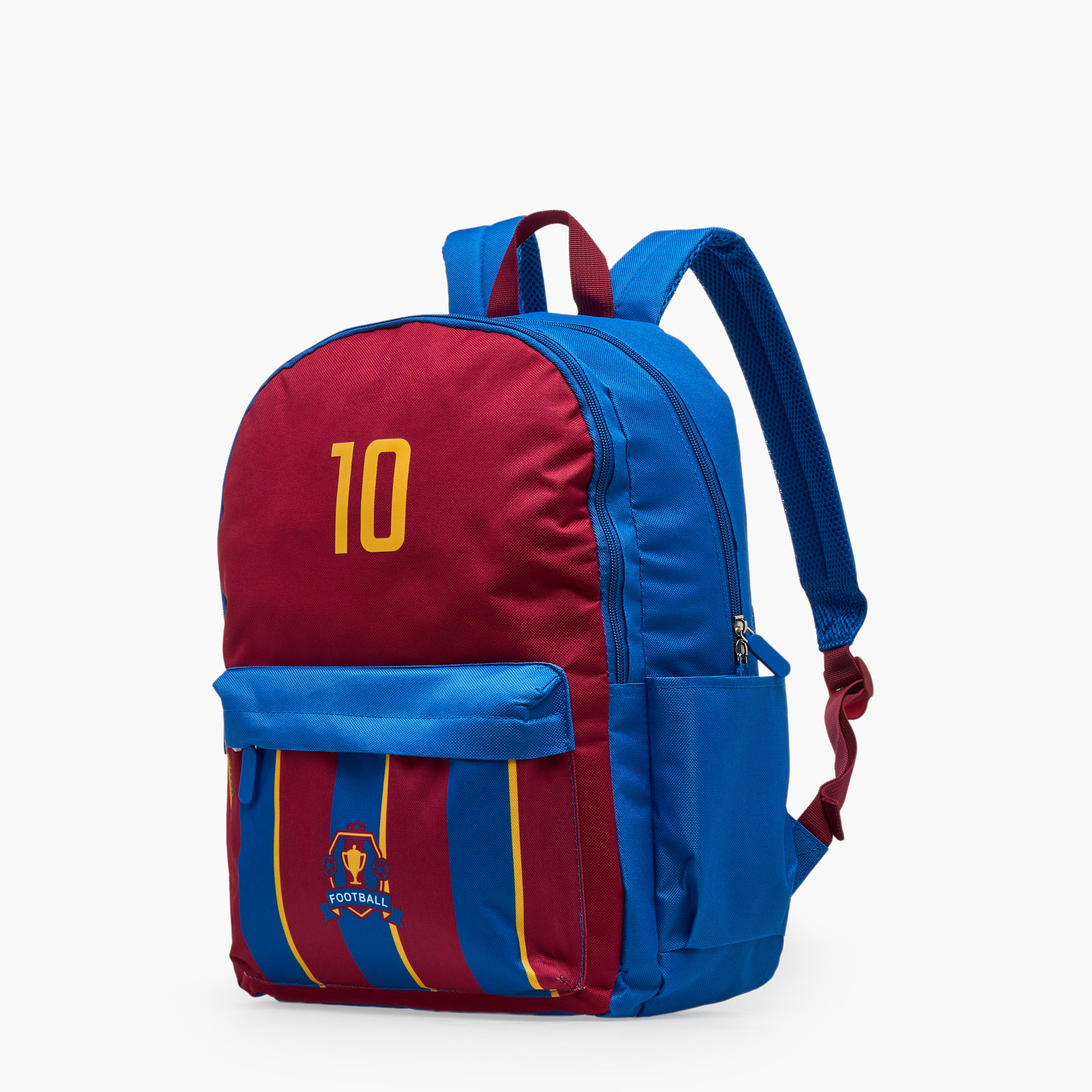 Stripe 4-Piece Backpack School Bag Set for Boys 5-8 Years with Pencil Pouch and Lunch Bag - 17 inch-school-bagsandbackpacks-backpacks-image-3