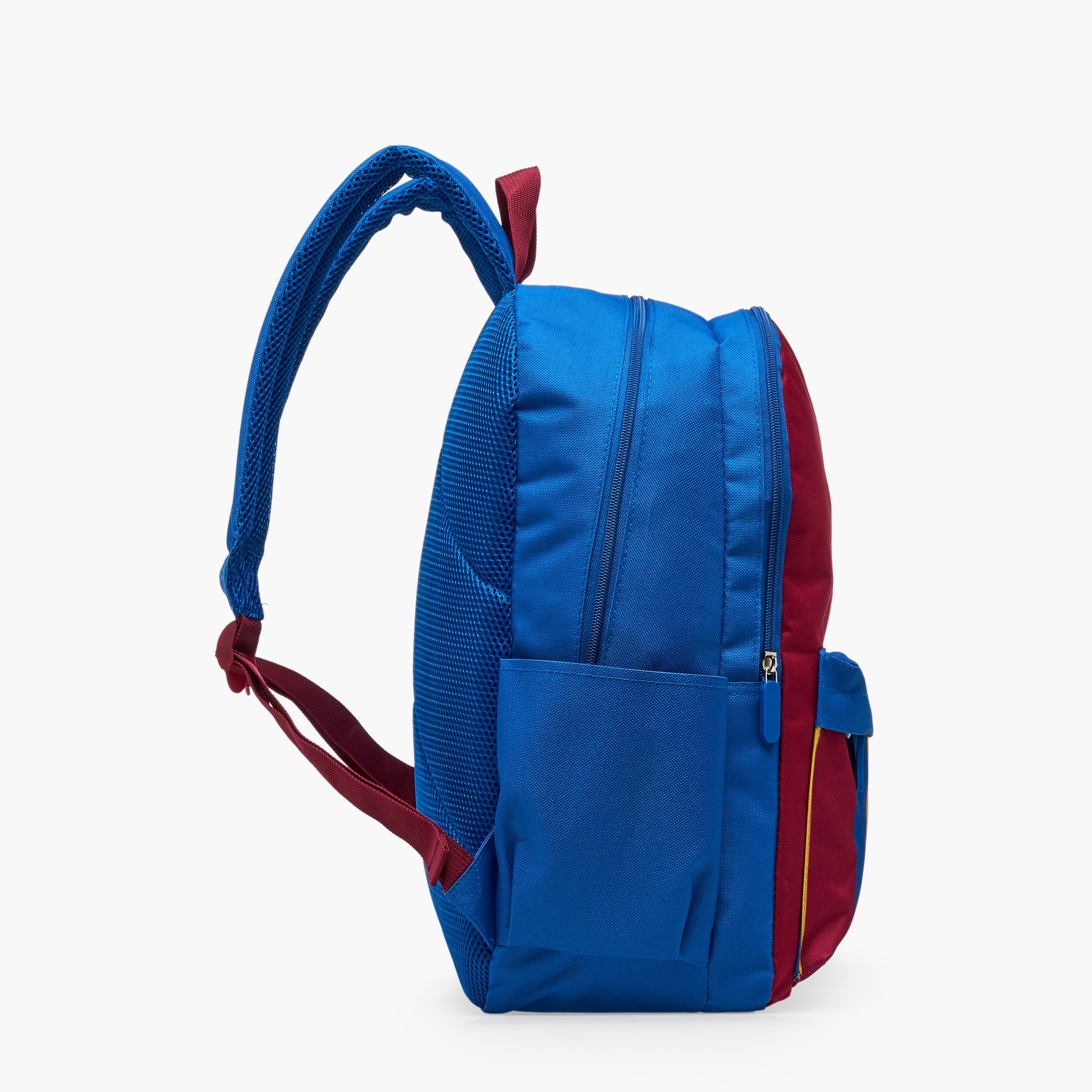 Stripe 4-Piece Backpack School Bag Set for Boys 5-8 Years with Pencil Pouch and Lunch Bag - 17 inch-school-bagsandbackpacks-backpacks-image-4
