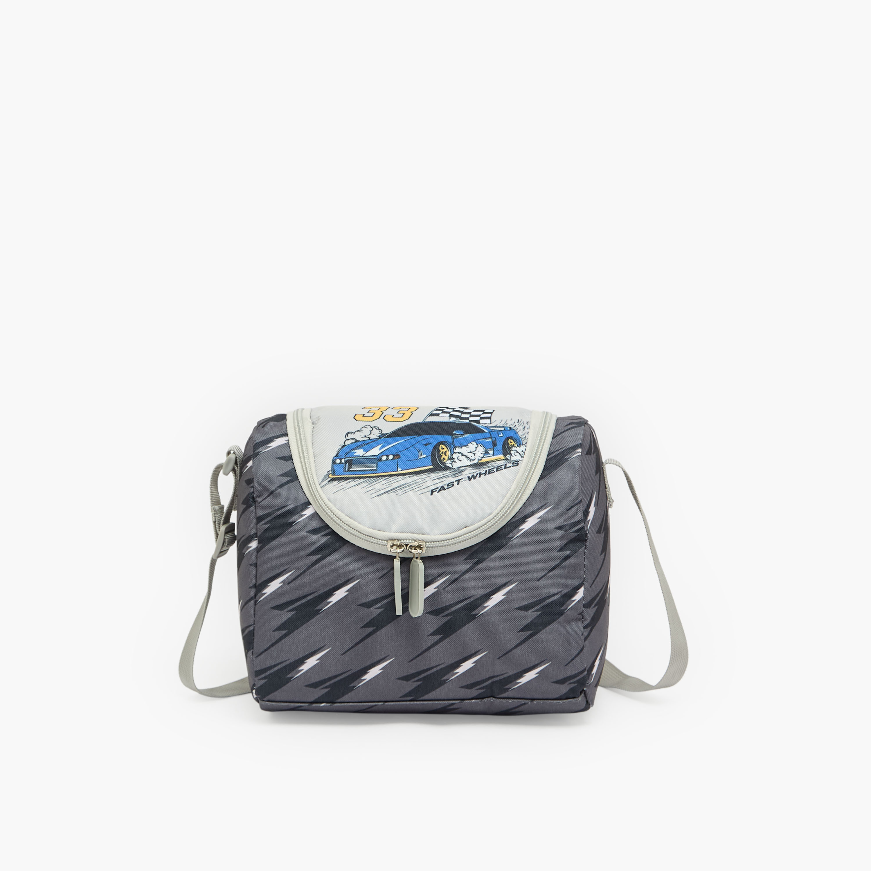 شنطة ظهر مدرسية 4 قطع مع مقلمة بطبعات للأولاد 8 - 13 سنة - 17 بوصة-school-bagsandbackpacks-backpacks-image-9