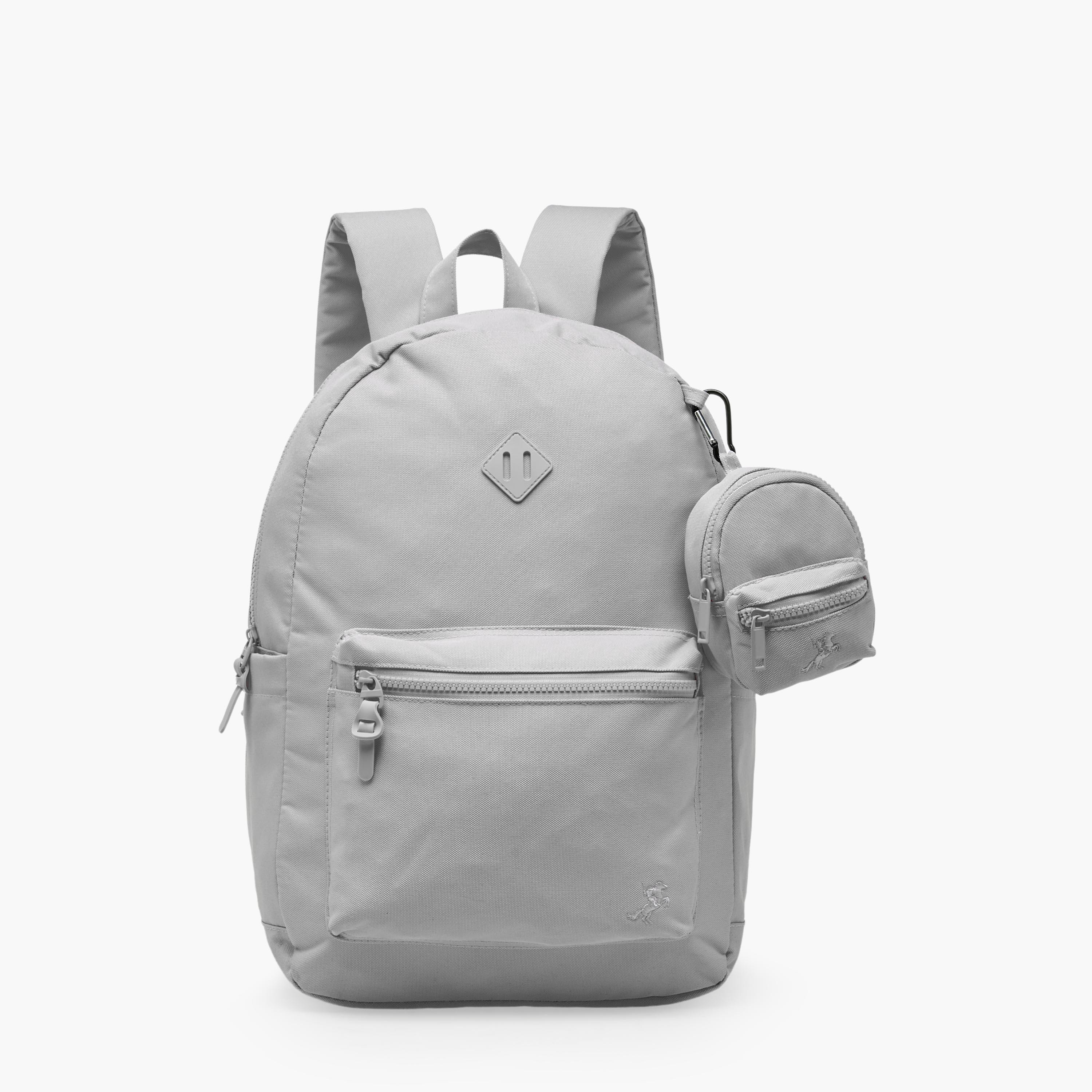 Solid 3-Piece Backpack School Bag Set for Kids 8-13 Years with Pencil Case and Pouch - 17 inch-school-bagsandbackpacks-backpacks-image-2