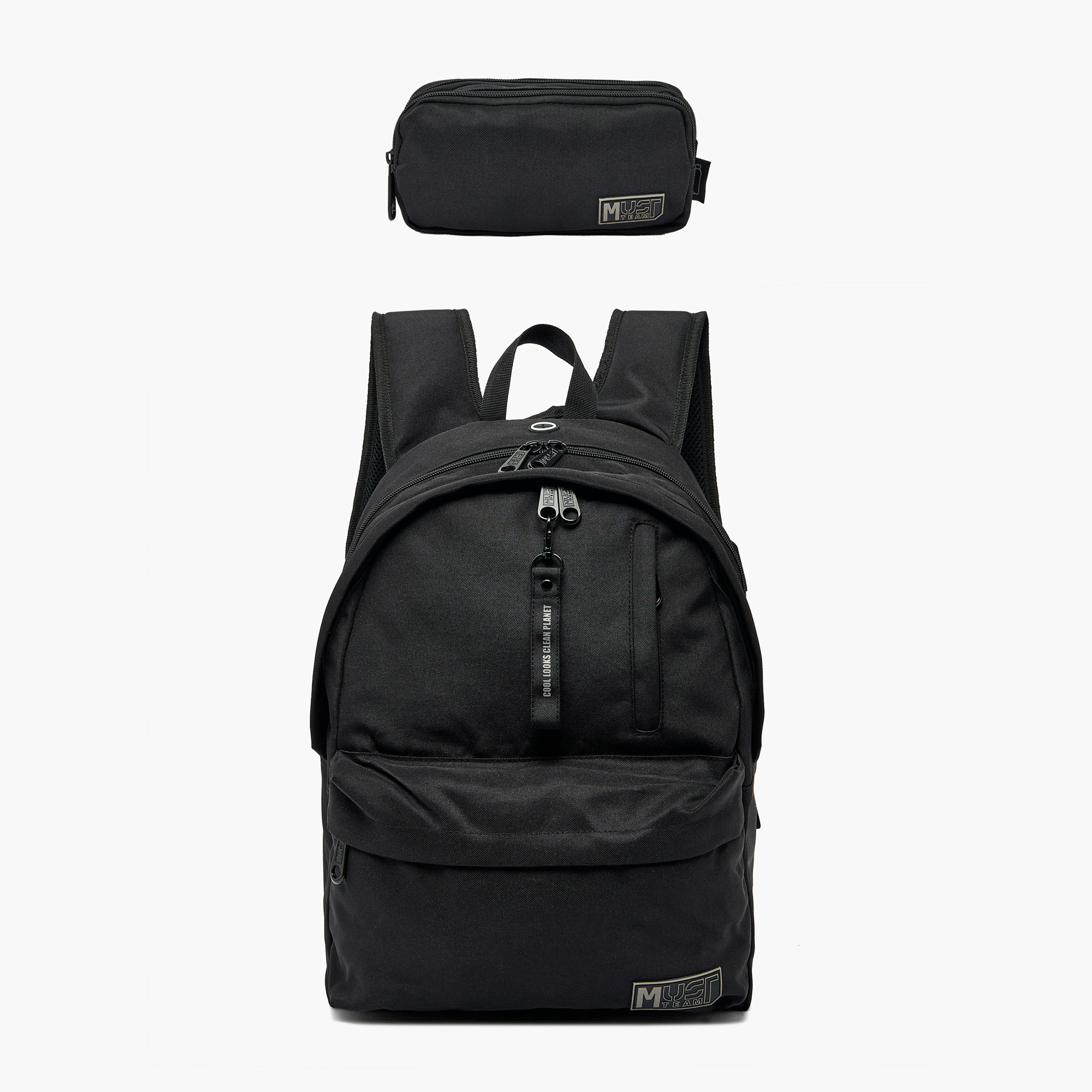 شنطة ظهر سادة للأولاد 8-13 سنة بجيب قارورة مياه من مست تيم - 17 بوصة-school-bagsandbackpacks-backpacks-image-12