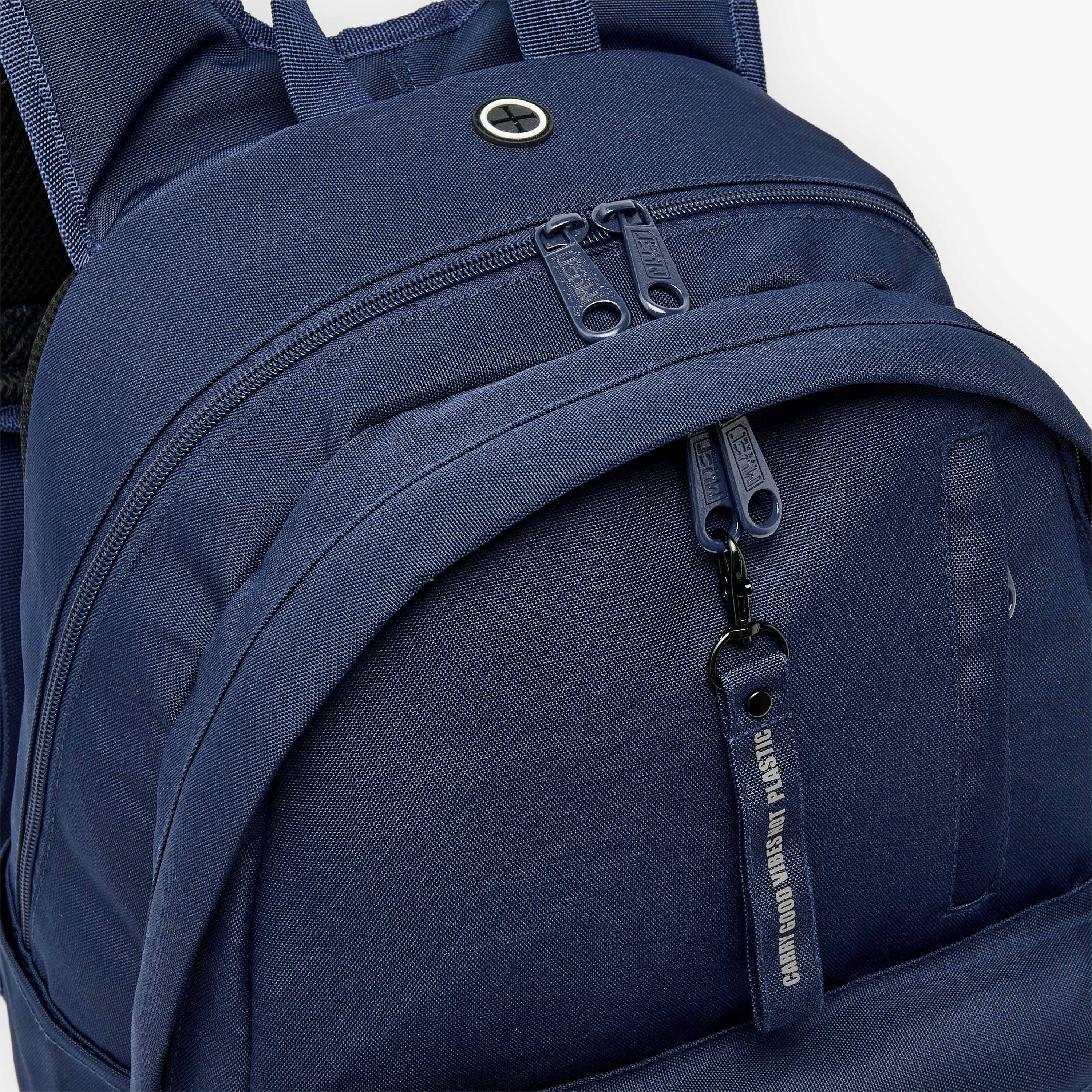 MustTeam Solid Backpack for Boys 8-13 Years with Adjustable Shoulder Straps - 17 inches-school-bagsandbackpacks-backpacks-image-6