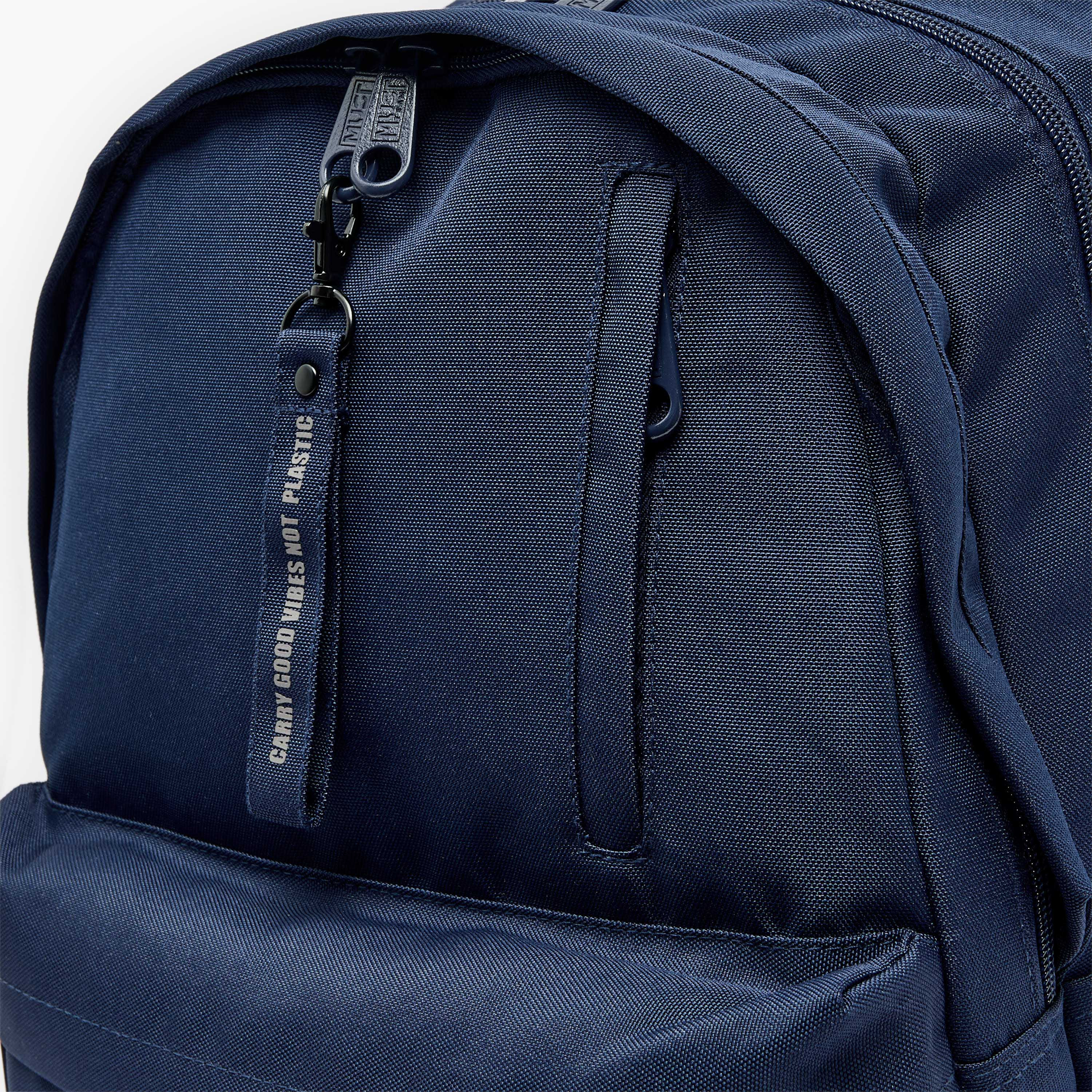 MustTeam Solid Backpack for Boys 8-13 Years with Adjustable Shoulder Straps - 17 inches-school-bagsandbackpacks-backpacks-image-7