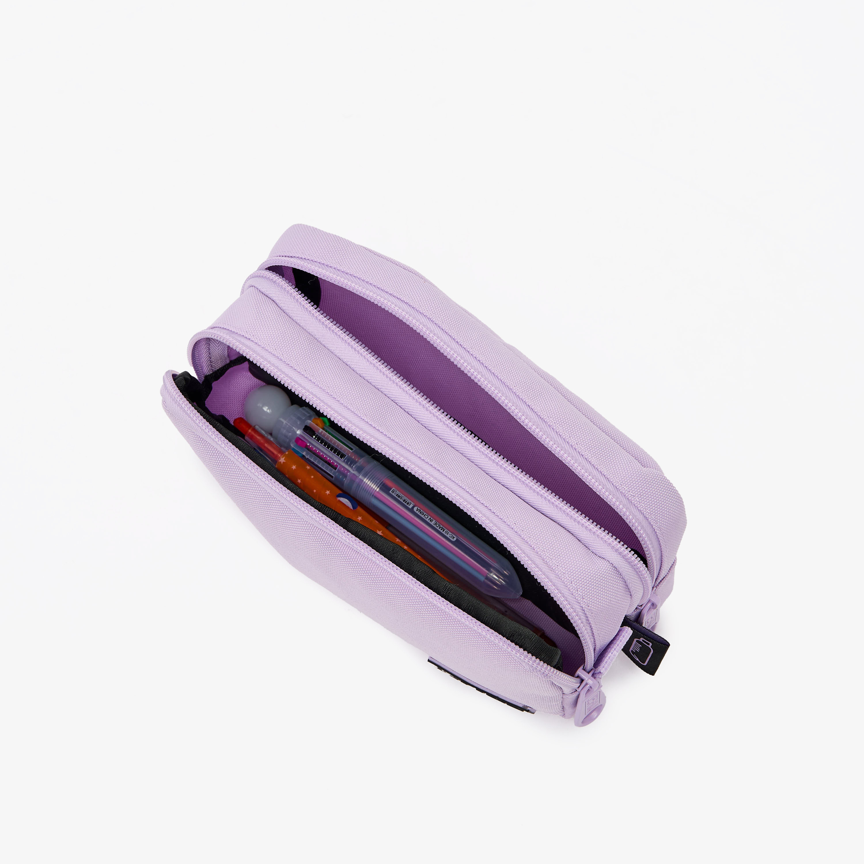 MustTeam Solid Pencil Pouch with 2 Compartments-school-stationery-pencilcases-image-8