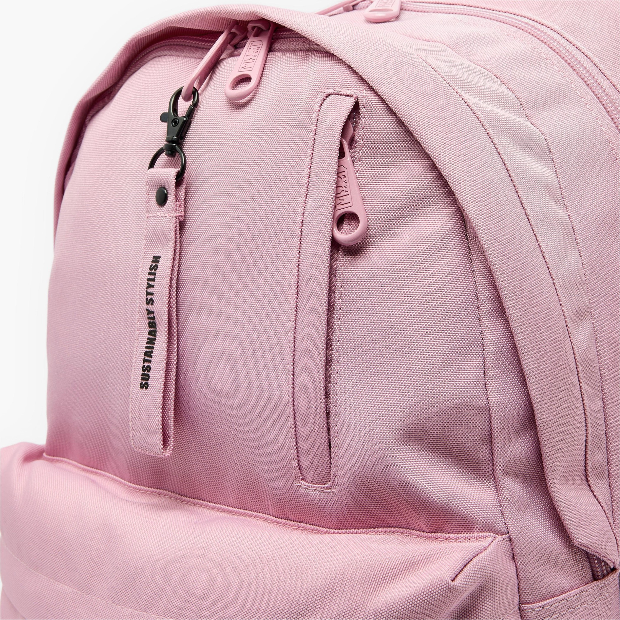 MustTeam Solid Backpack for Girls 8-13 Years with Adjustable Shoulder Straps - 17 inches-school-bagsandbackpacks-backpacks-image-6