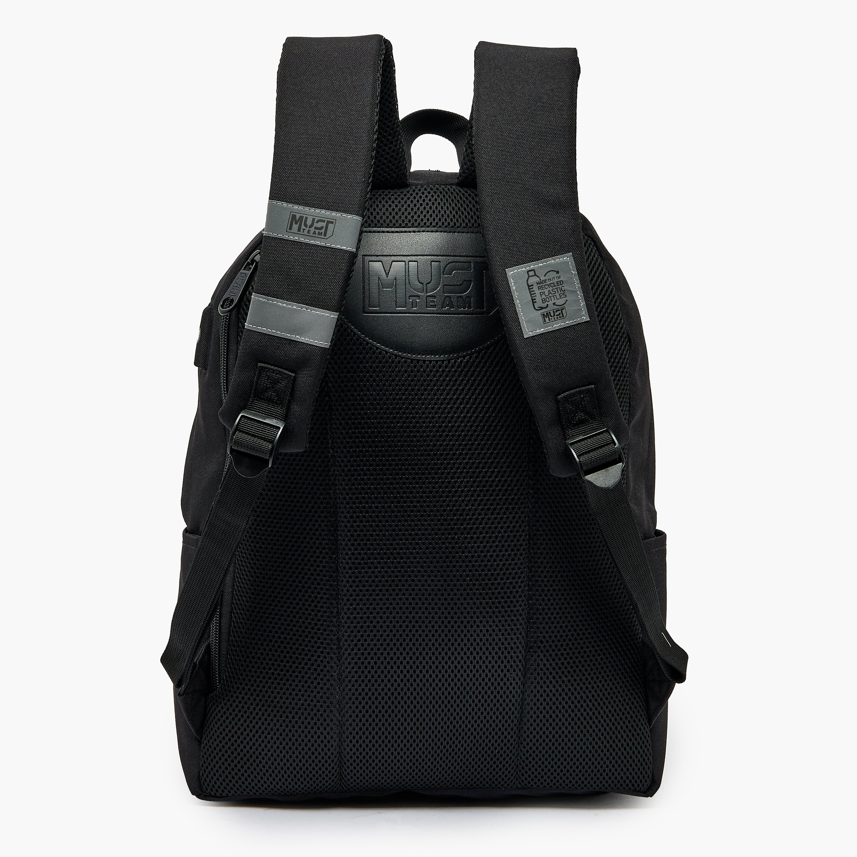 MustTeam Solid Backpack for Boys 8-13 Years with Adjustable Straps - 17 inches-school-bagsandbackpacks-backpacks-image-11
