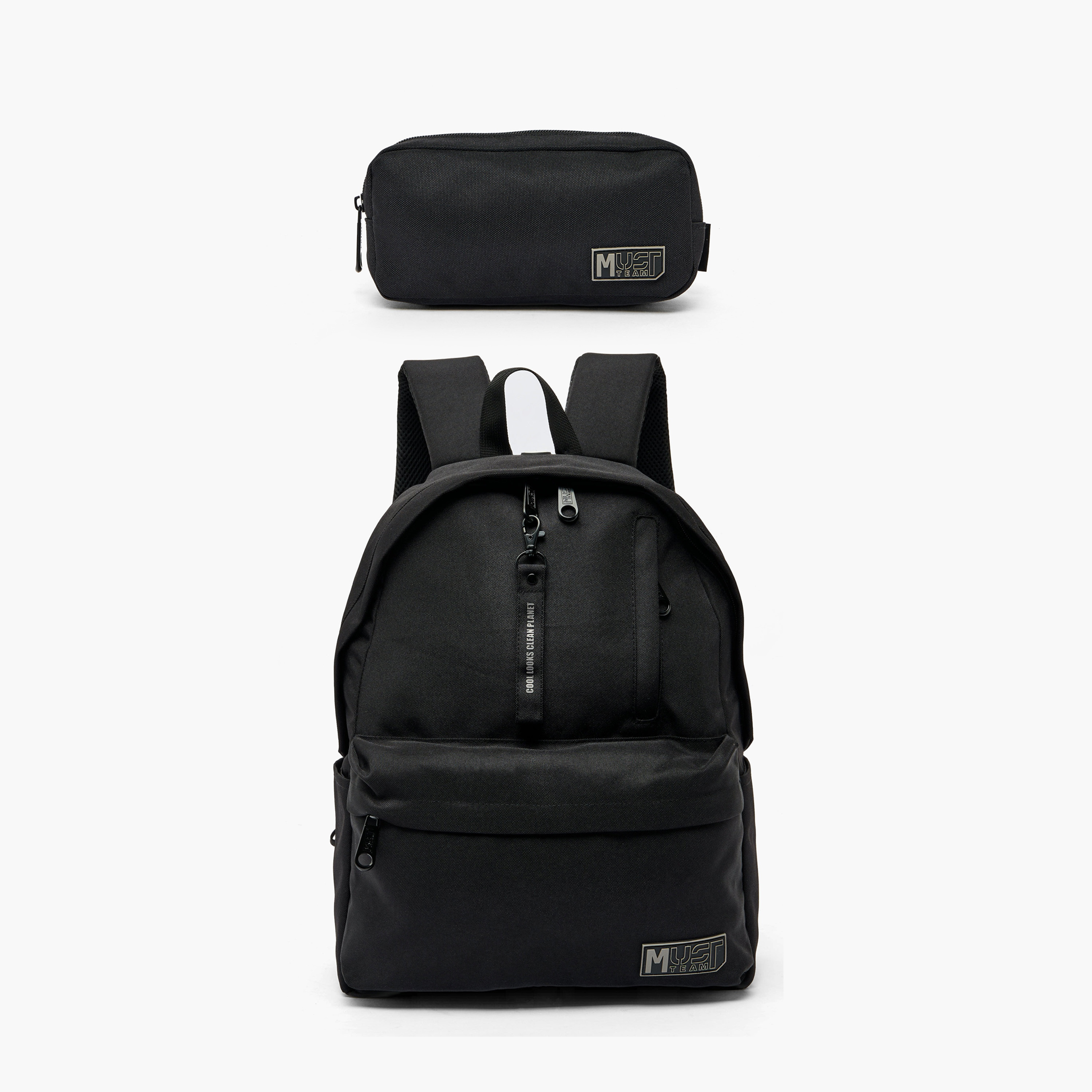 MustTeam Solid Backpack for Boys 8-13 Years with Adjustable Straps - 17 inches-school-bagsandbackpacks-backpacks-image-12